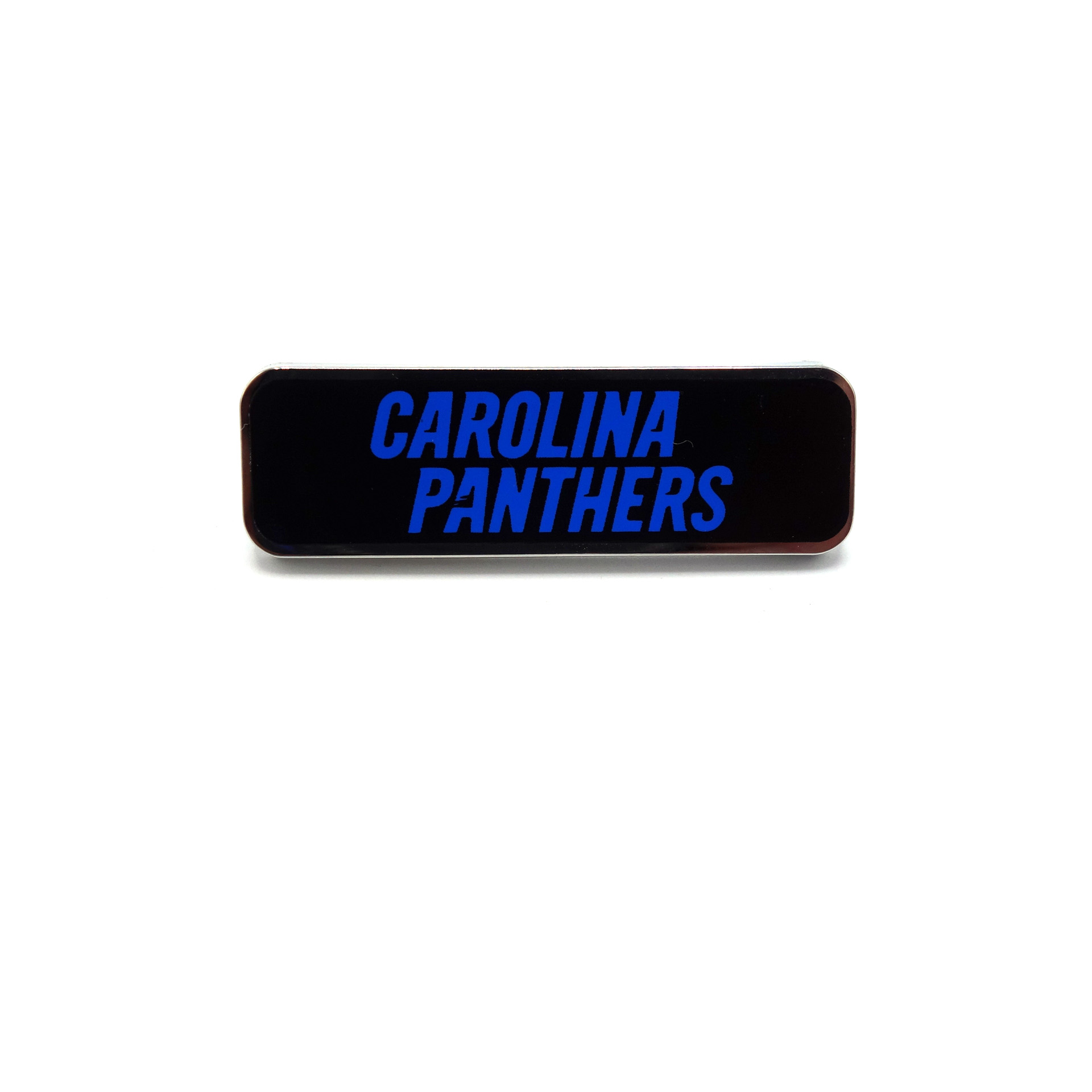 NFL Carolina Panthers Pin Schriftzug