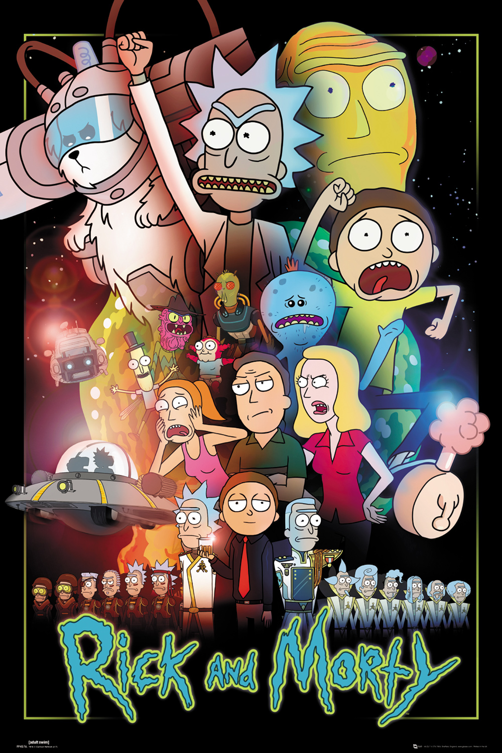 Poster Rick and Morty Wars