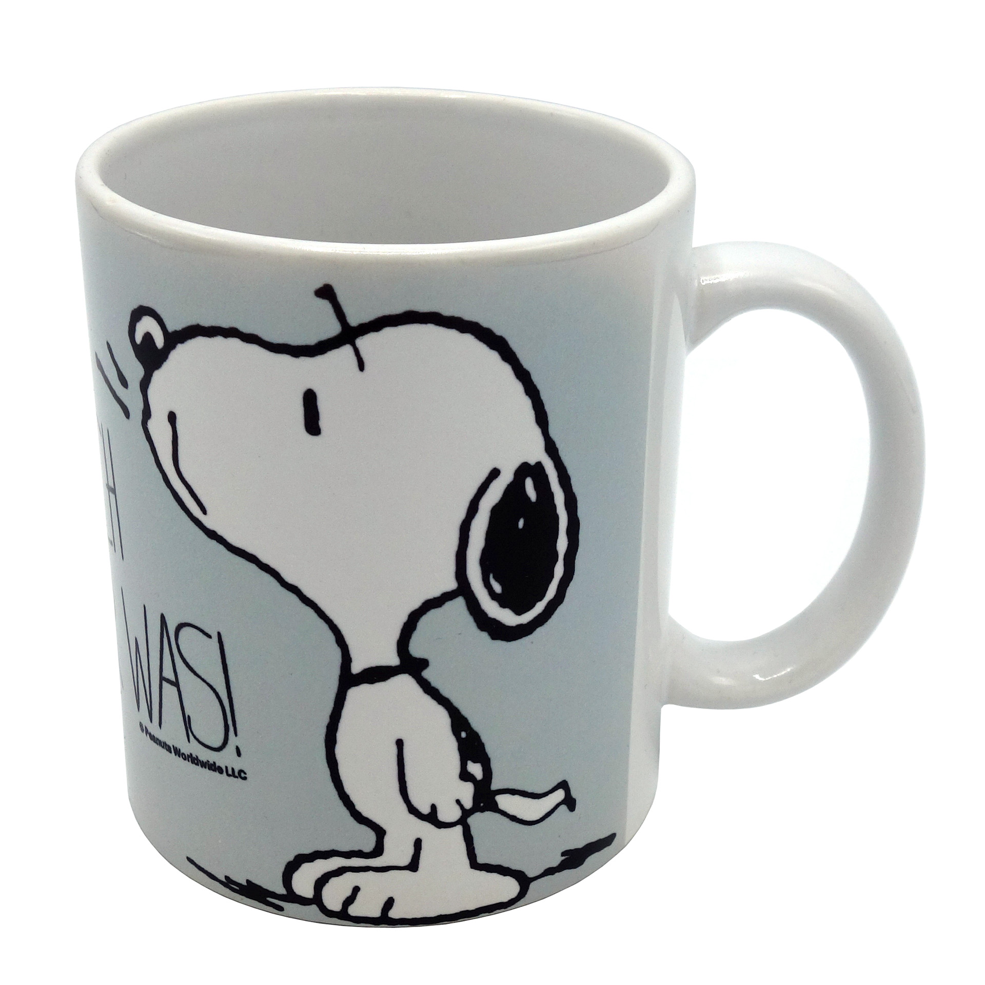 Snoopy Peanuts Tasse Wünsch Dir Was!