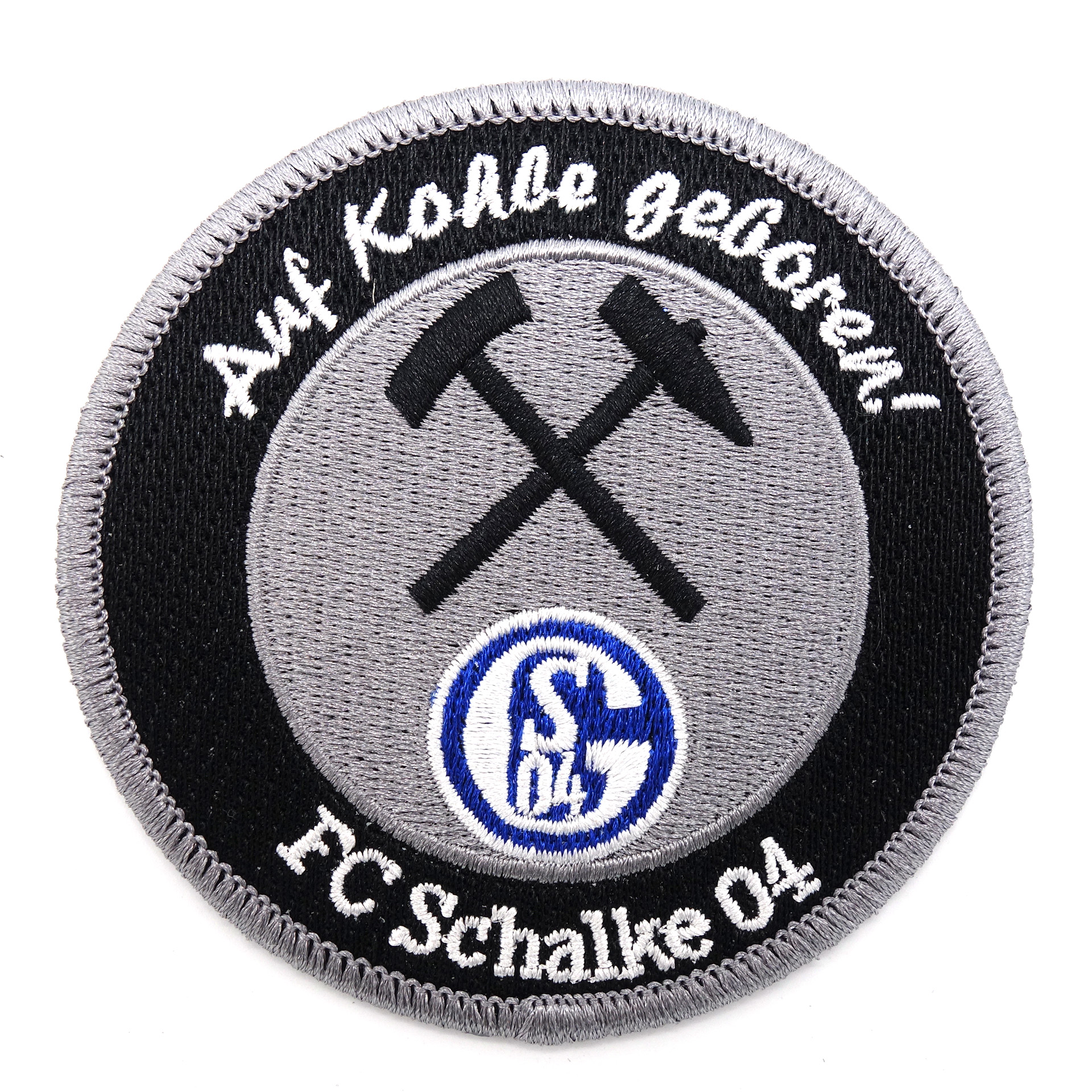 Schalke 04 Aufnäher Auf Kohle Geboren!