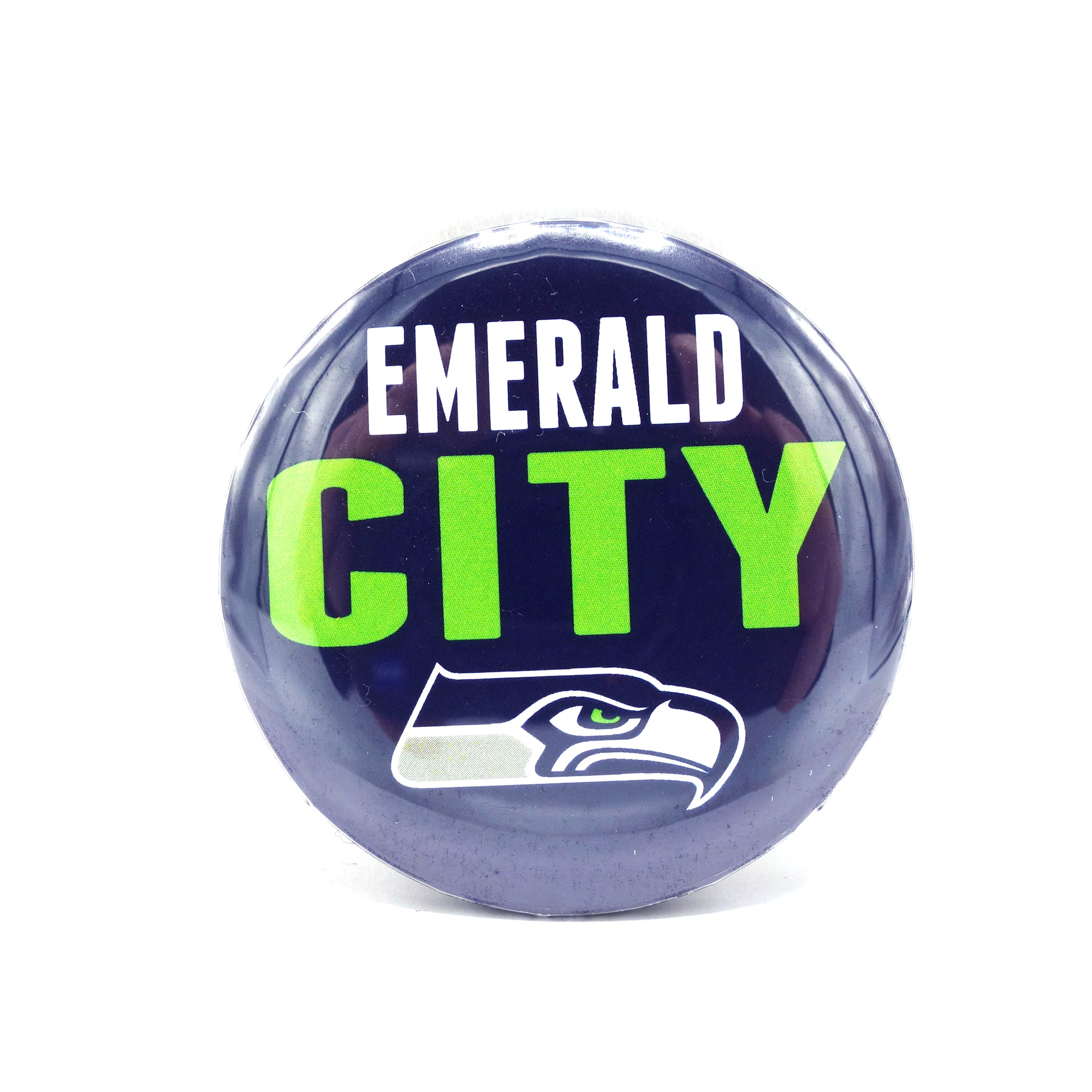 NFL Big Button Seattle Seahawks Emerald City