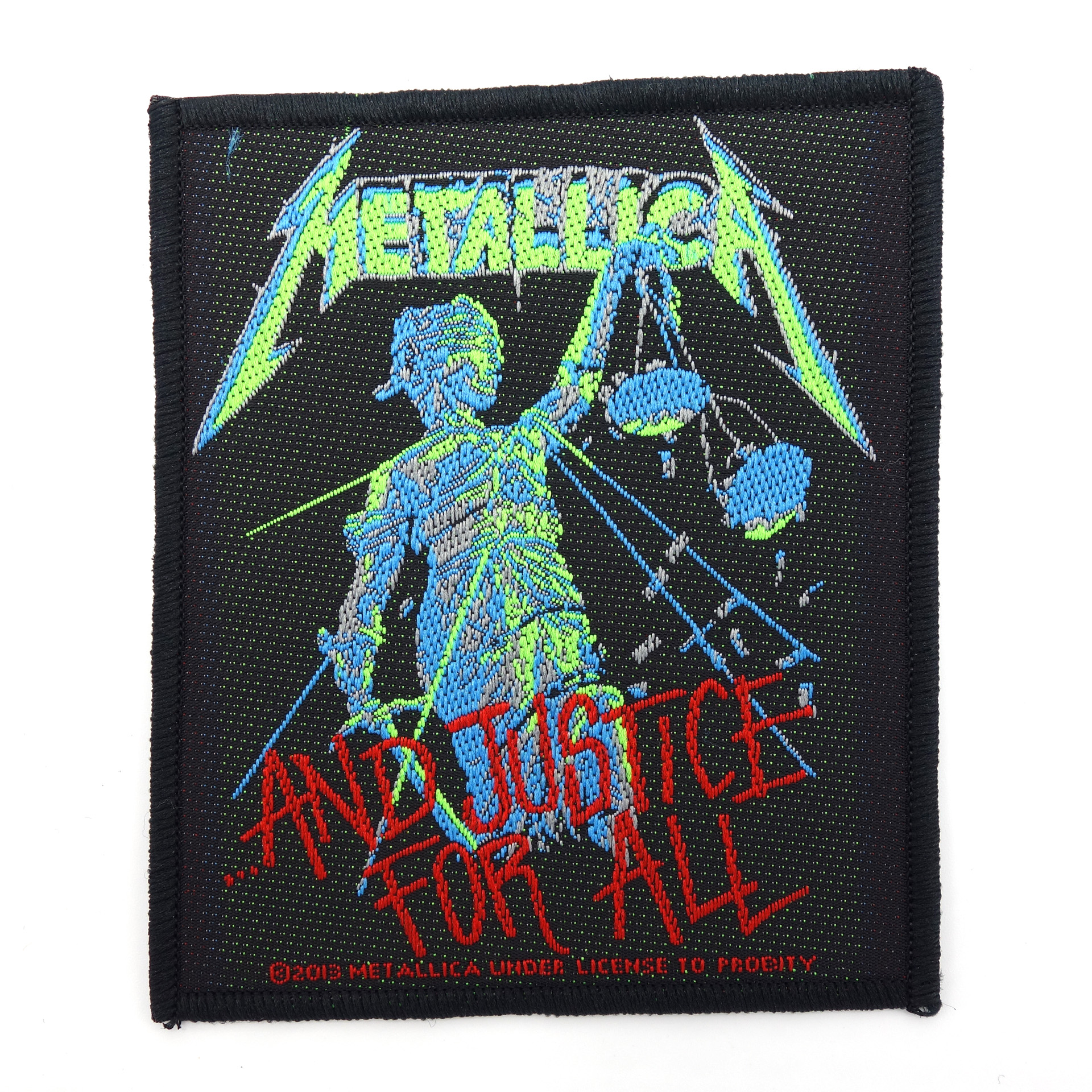 Band Patch Metallica ...And Justice For All Aufnäher