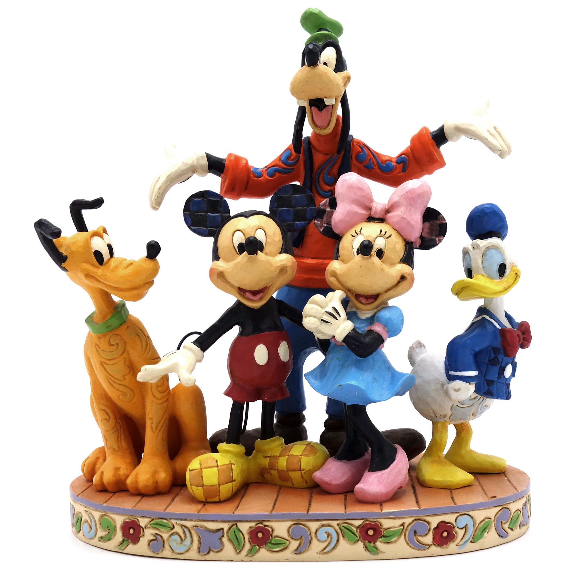 Sammelfigur Disney Goofy Mickey Minnie Donald Pluto The Gangs All Here 4056752