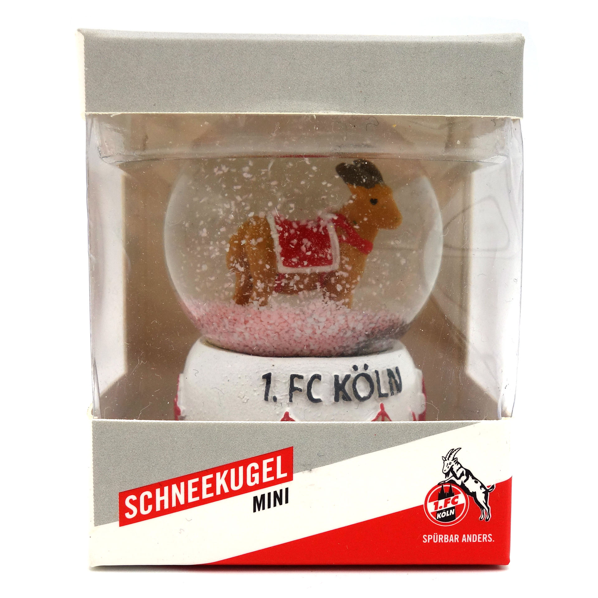 1.FC Köln Schneekugel Mini