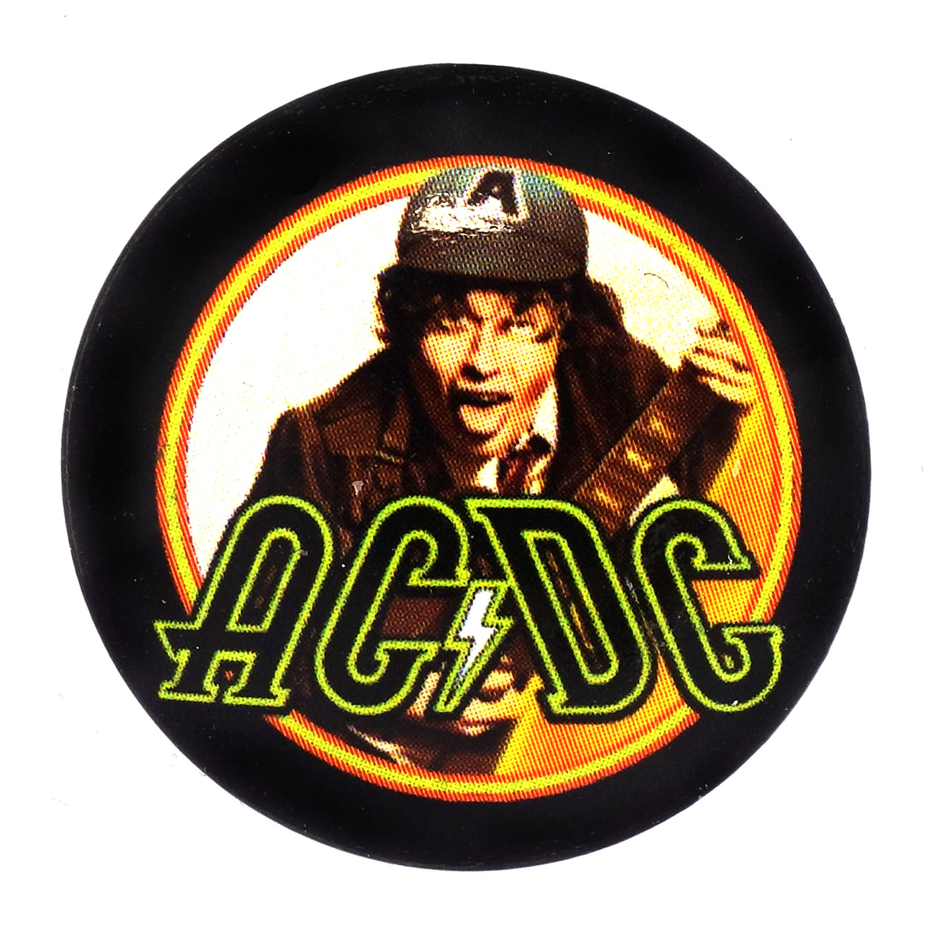 AC/DC Button High Voltage Angus Young
