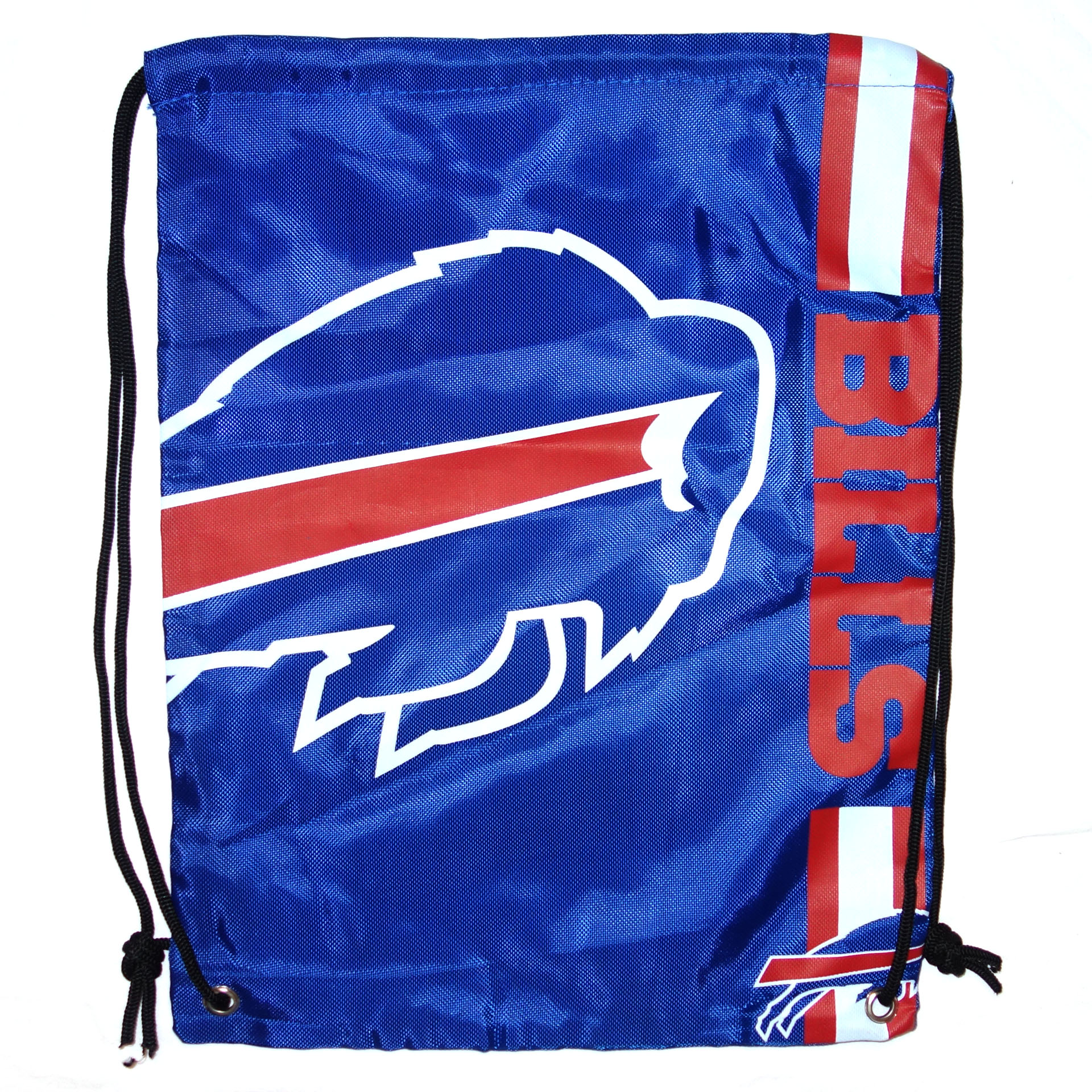 NFL Gymbag Buffalo Bills Turnbeutel Logo Schriftzug