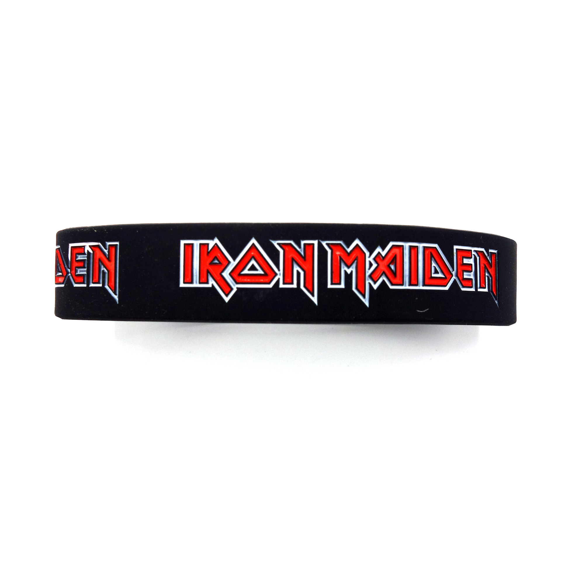 Iron Maiden Gummi Armband Wrist Band