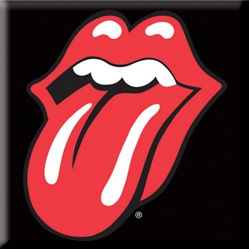 Magnet The Rolling Stones Zunge Klassik Kühlschrankmagnet