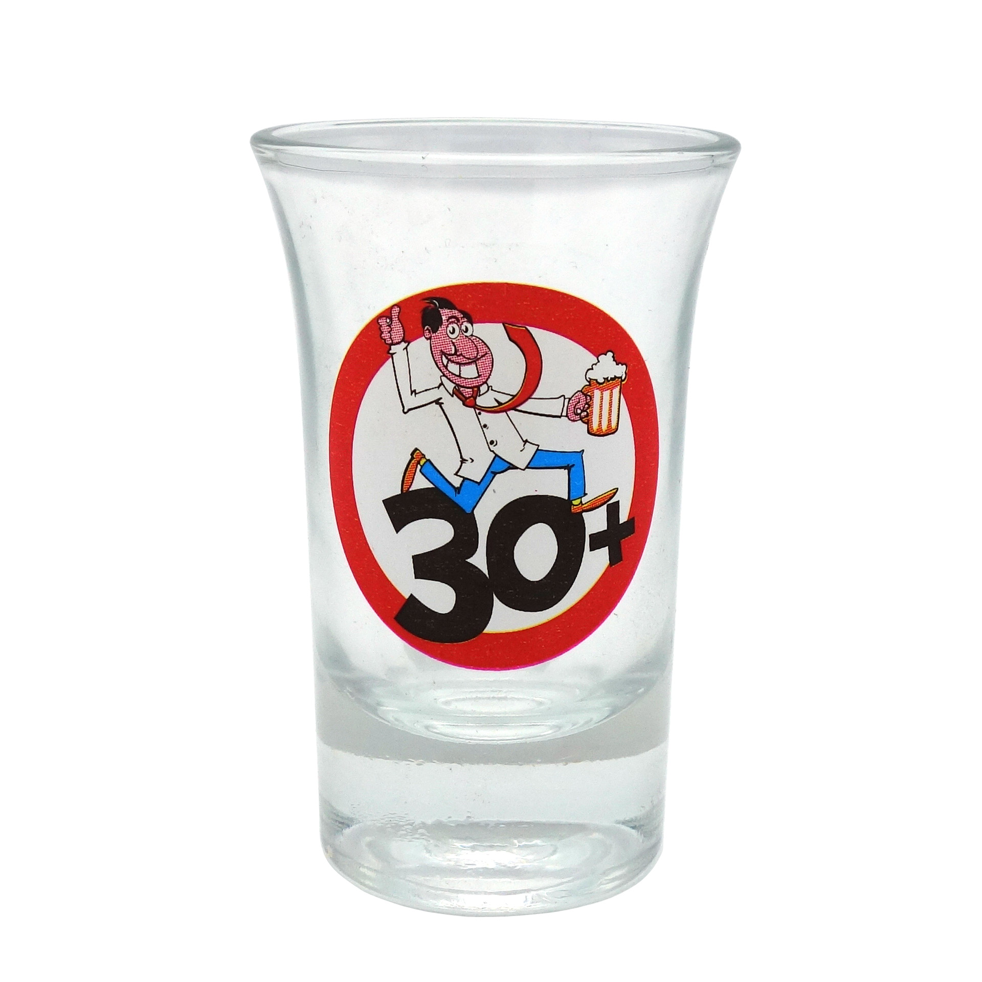 Geburtstagsgeschenk Schnapsglas "30" Shotglas Geschenkidee