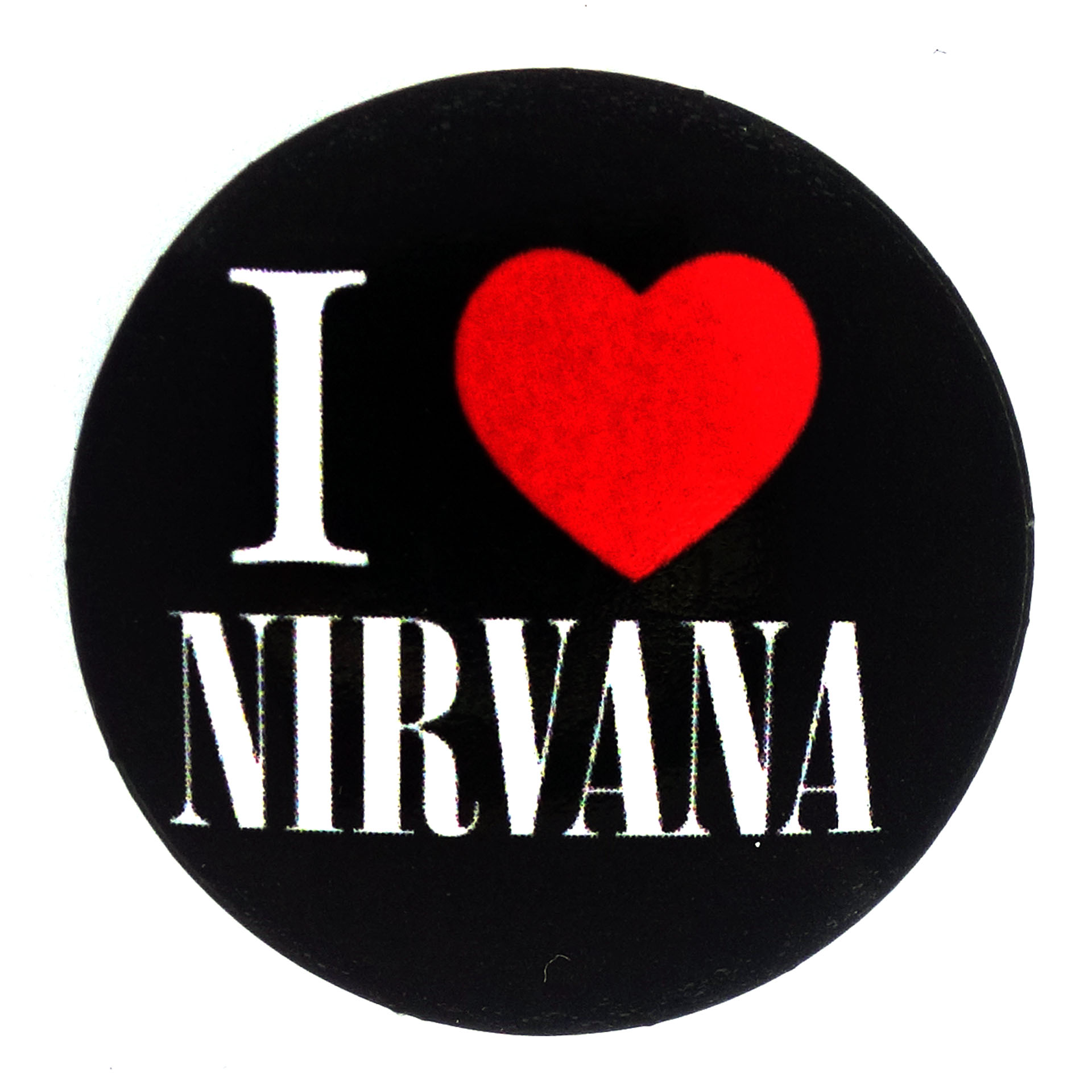 Nirvana Button I Love Nirvana