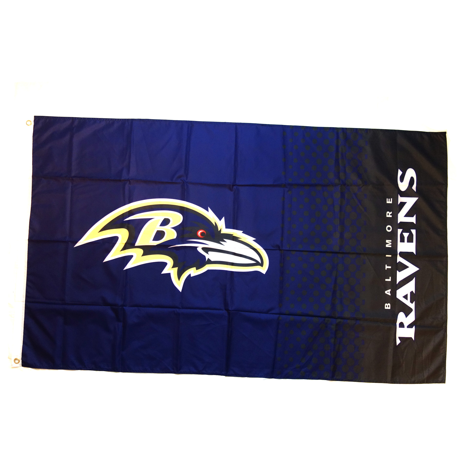 NFL Fahne Baltimore Ravens Flagge Fade Flag