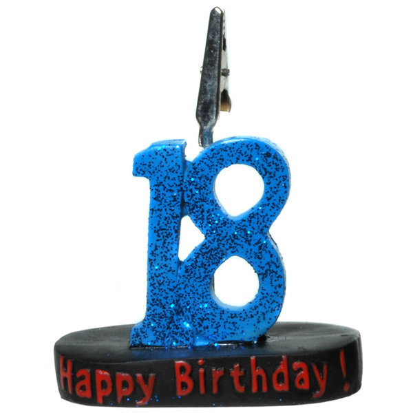 Geburtstagsgeschenk Clip "18" Für Geldgeschenk 