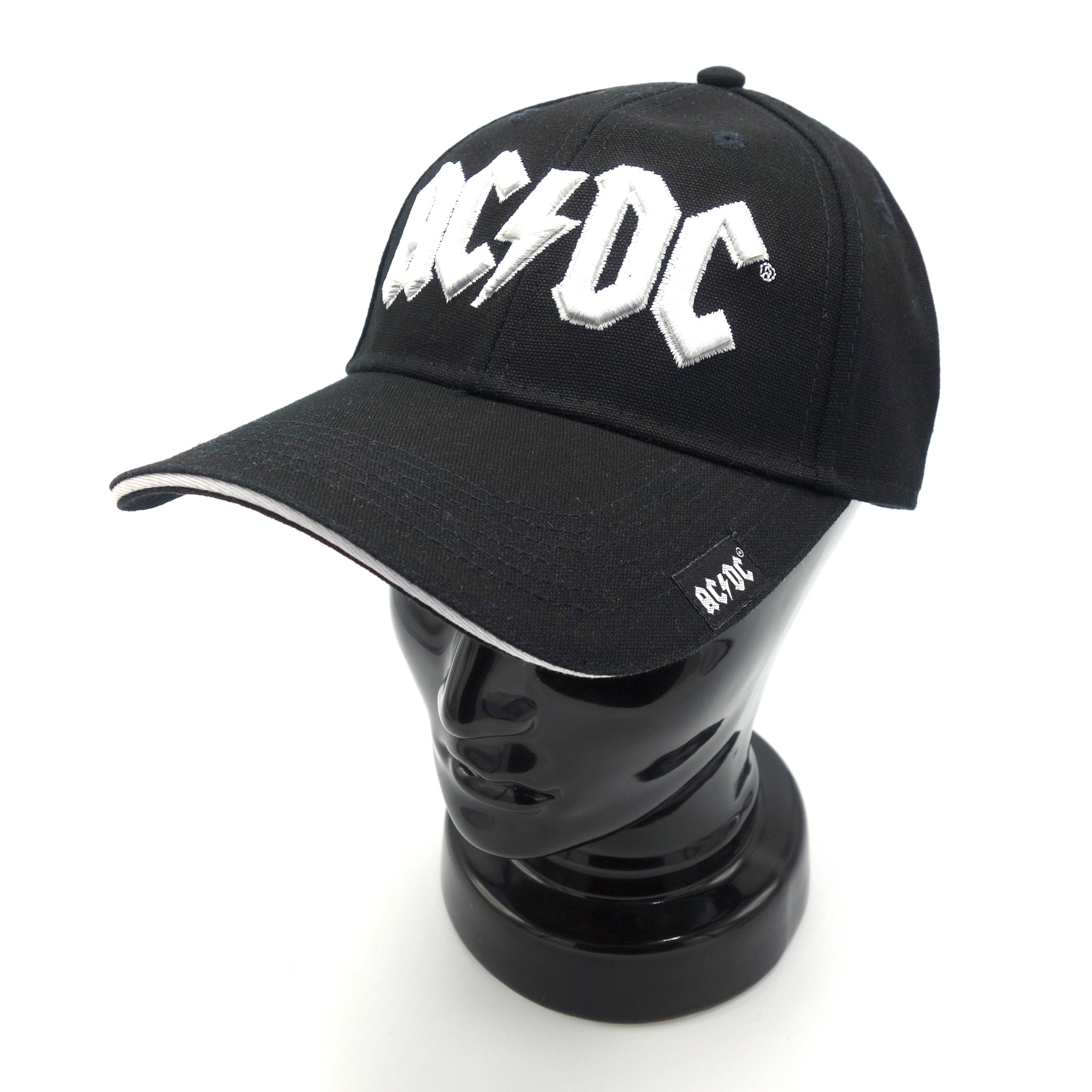 AC/DC Logo Cap Weiß