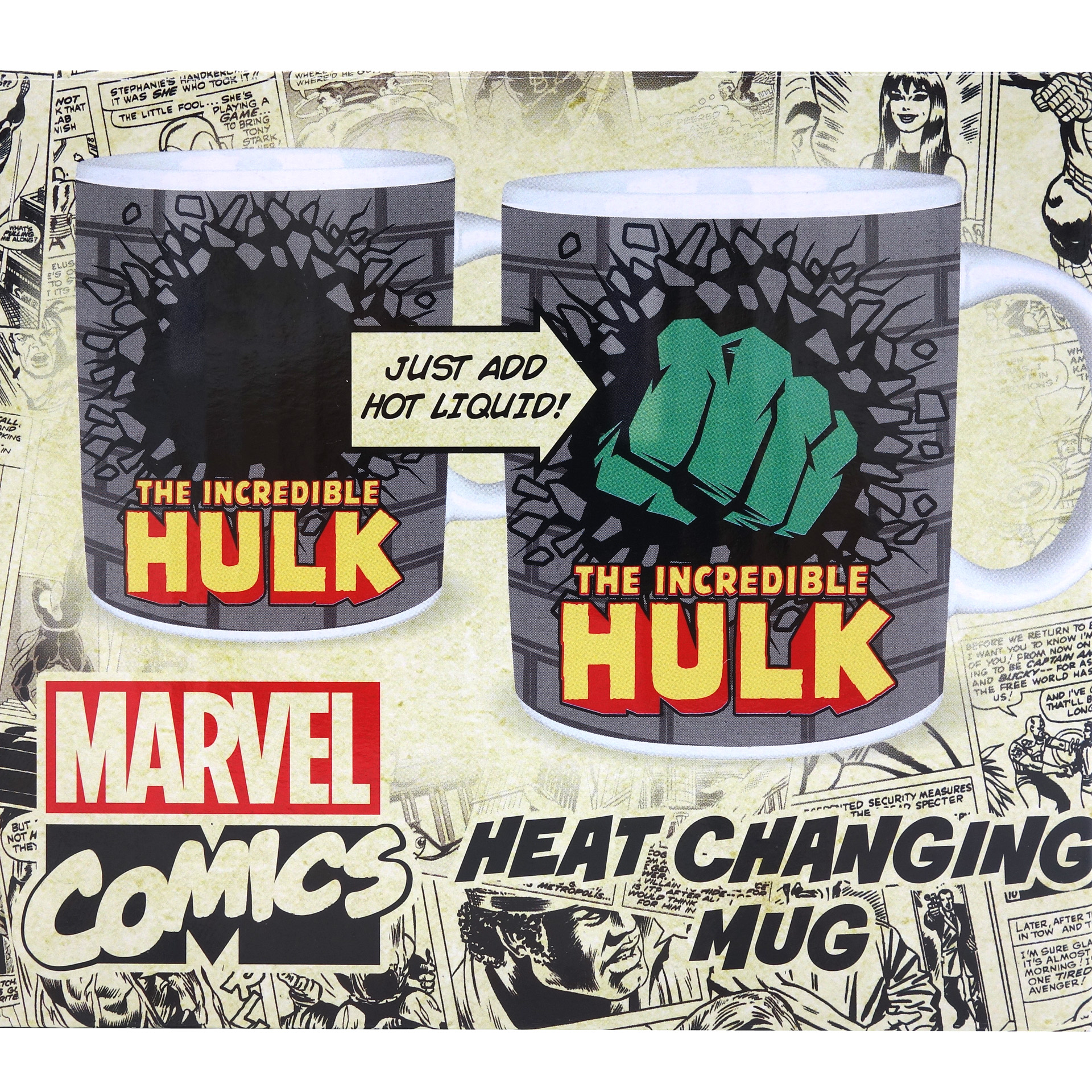 Hulk Zaubertasse The Incredible Hulk Heat Changing Mug