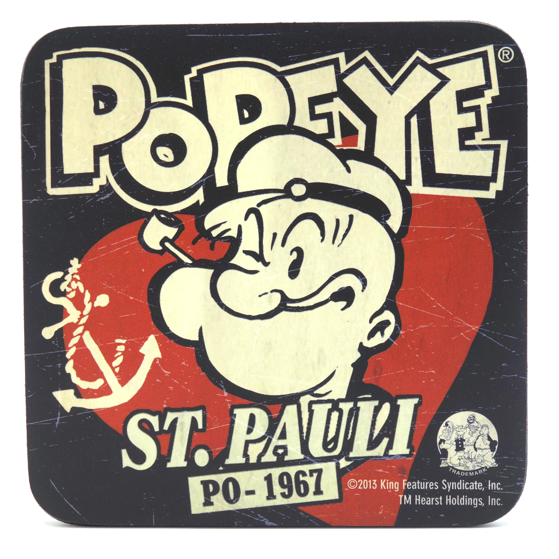 Untersetzer "Popeye St. Pauli" 