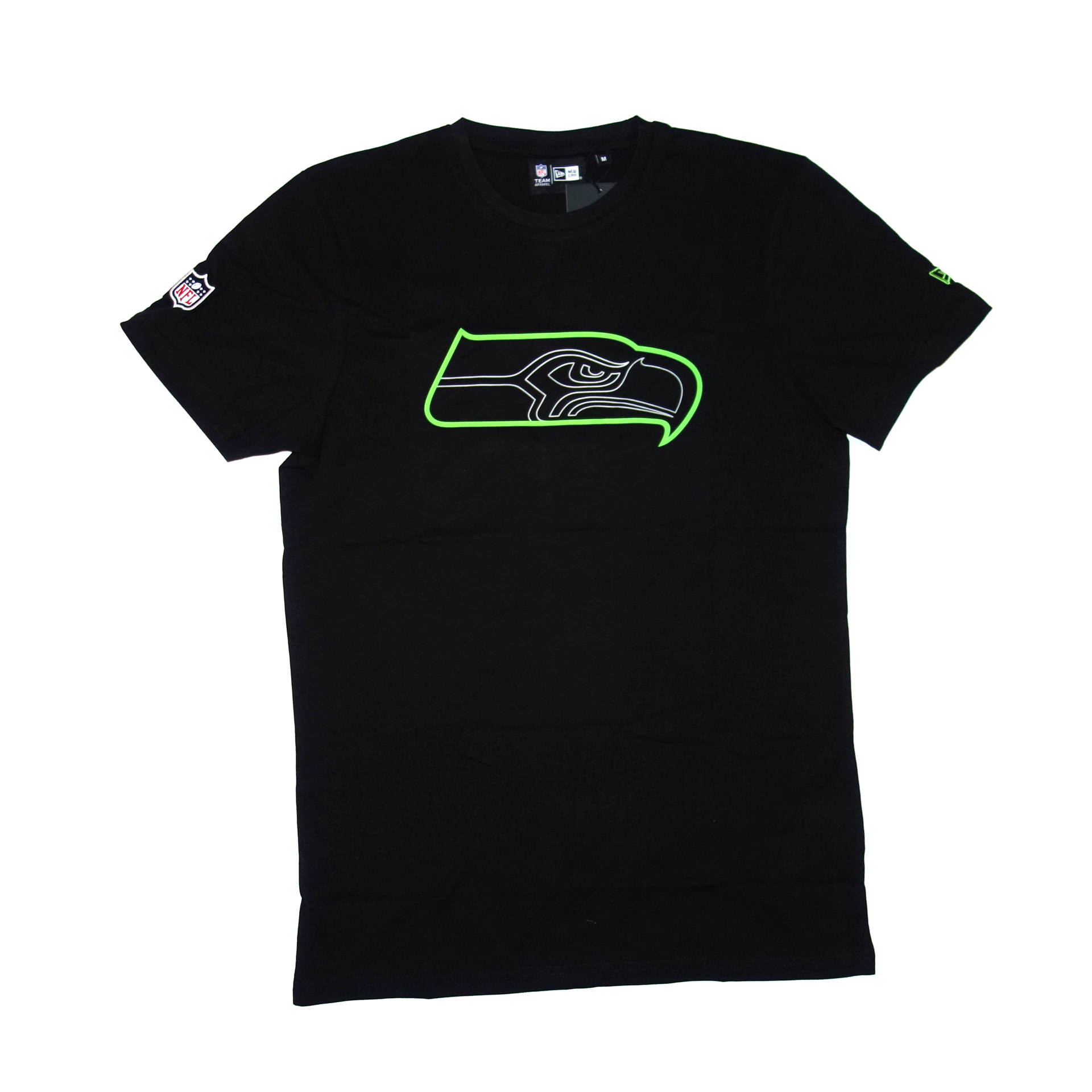 New Era Seattle Seahawks NFL T-Shirt Outline Logo 