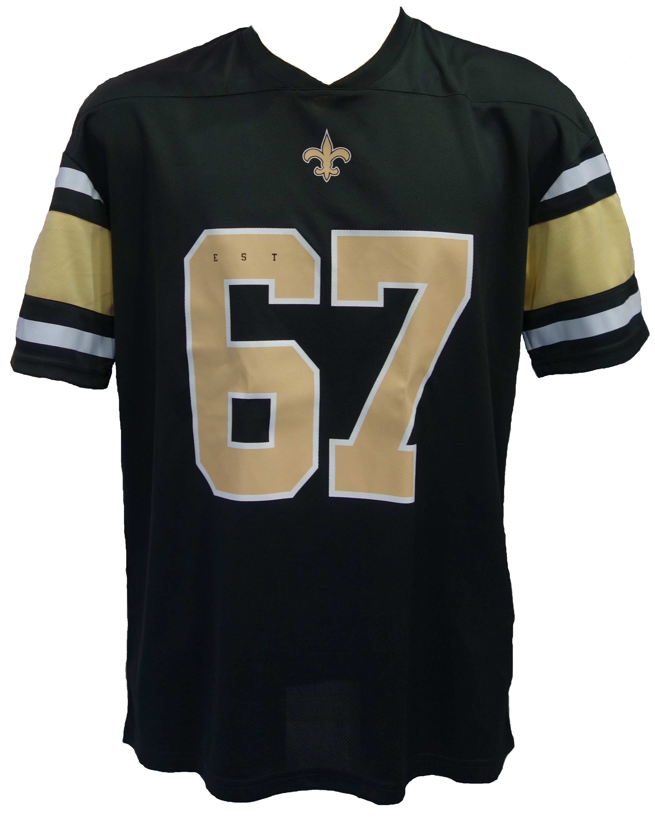 NFL T-Shirt New Orleans Saints Poly Mesh