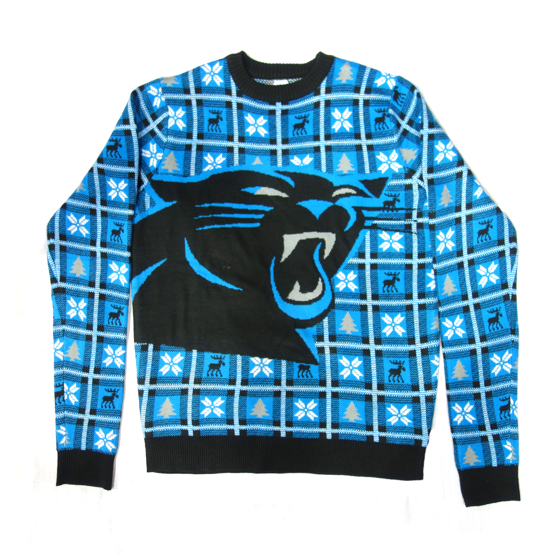 NFL Pullover Christmas Carolina Panthers Ugly Sweater 