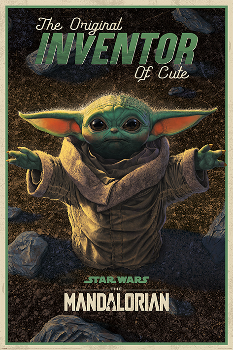 Poster Star Wars The Mandalorian The Original Inventor Of Cute