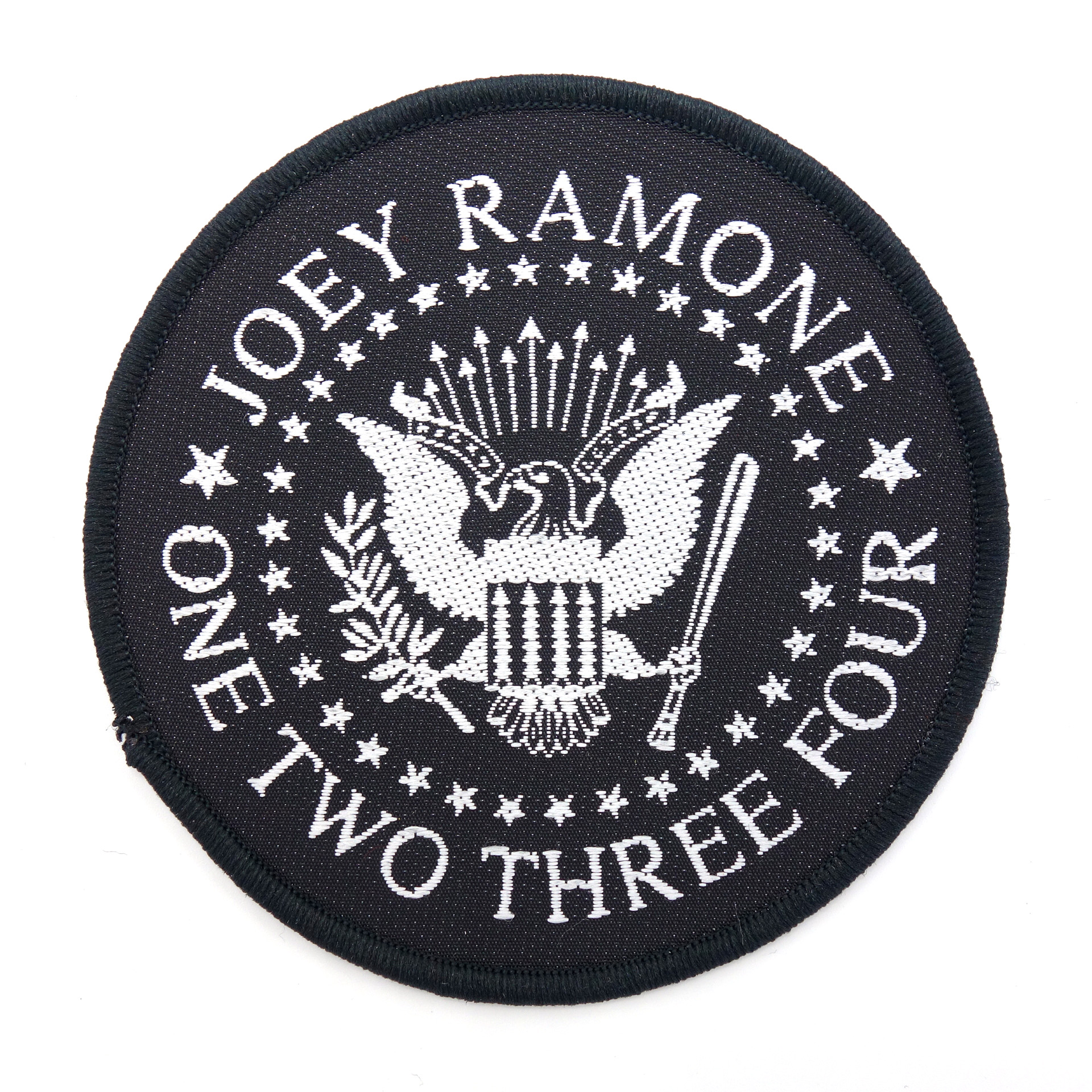 Band Patch Joey Ramone One Two Three Four The Ramones Aufnäher