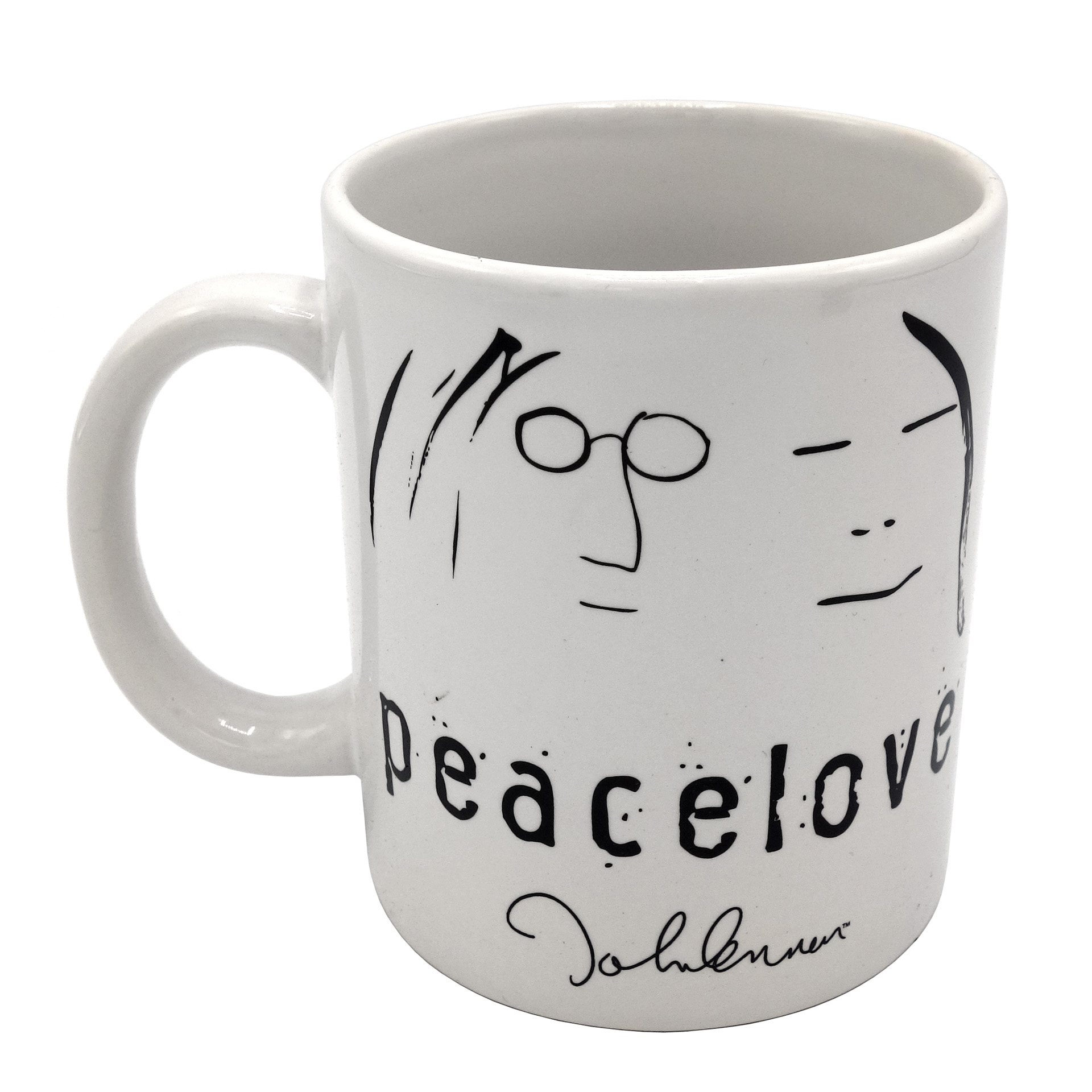 Tasse John Lennon Becher "peacelove"