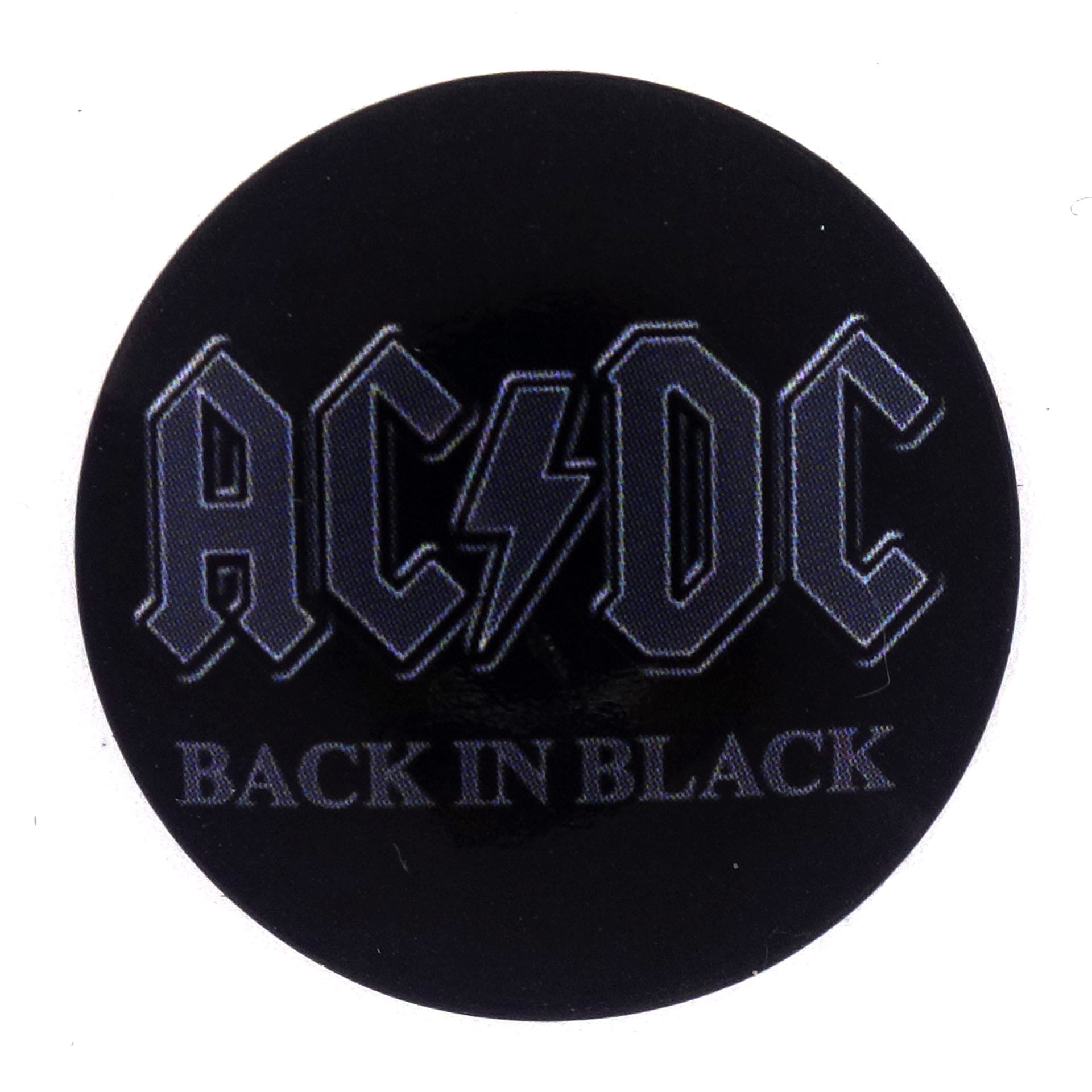 AC/DC Button Back In Black