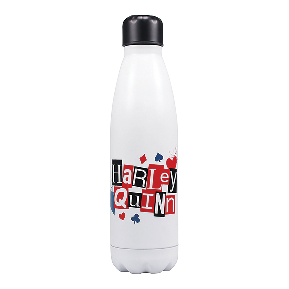Harley Quinn Metall Trinkflasche "it's good to be bad" Metal Water Bottle 