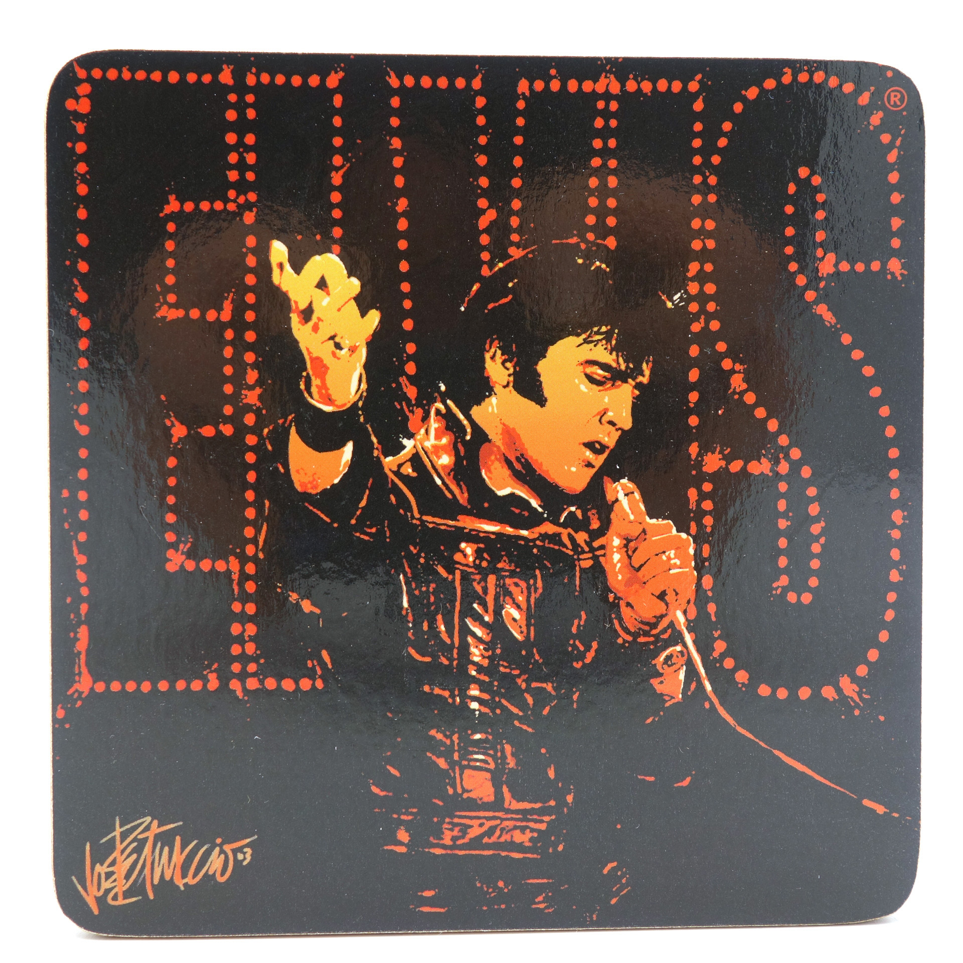 Untersetzer Elvis Presley (Artwork Joe Petruccio)