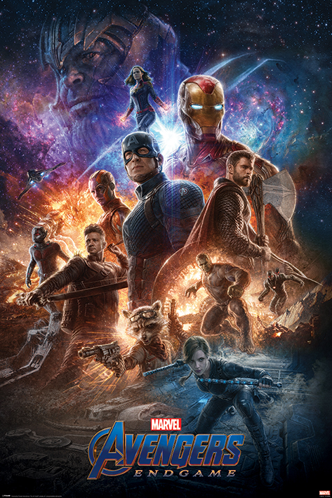 Poster Avengers Endgame From The Ashes