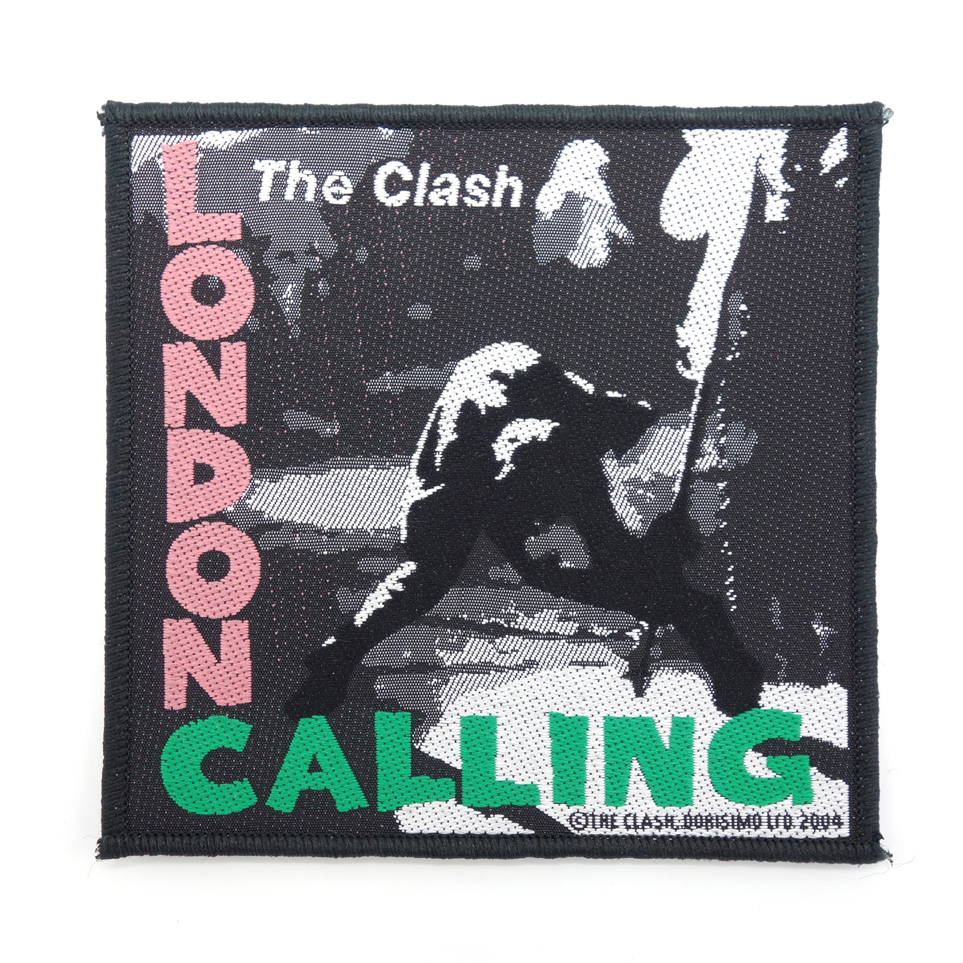Band Patch The Clash London Calling Aufnäher