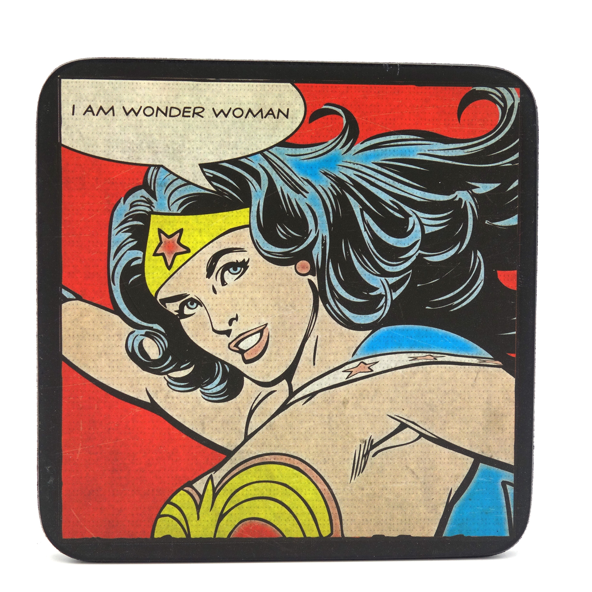 Untersetzer DC Wonder Woman "i am wonder woman"
