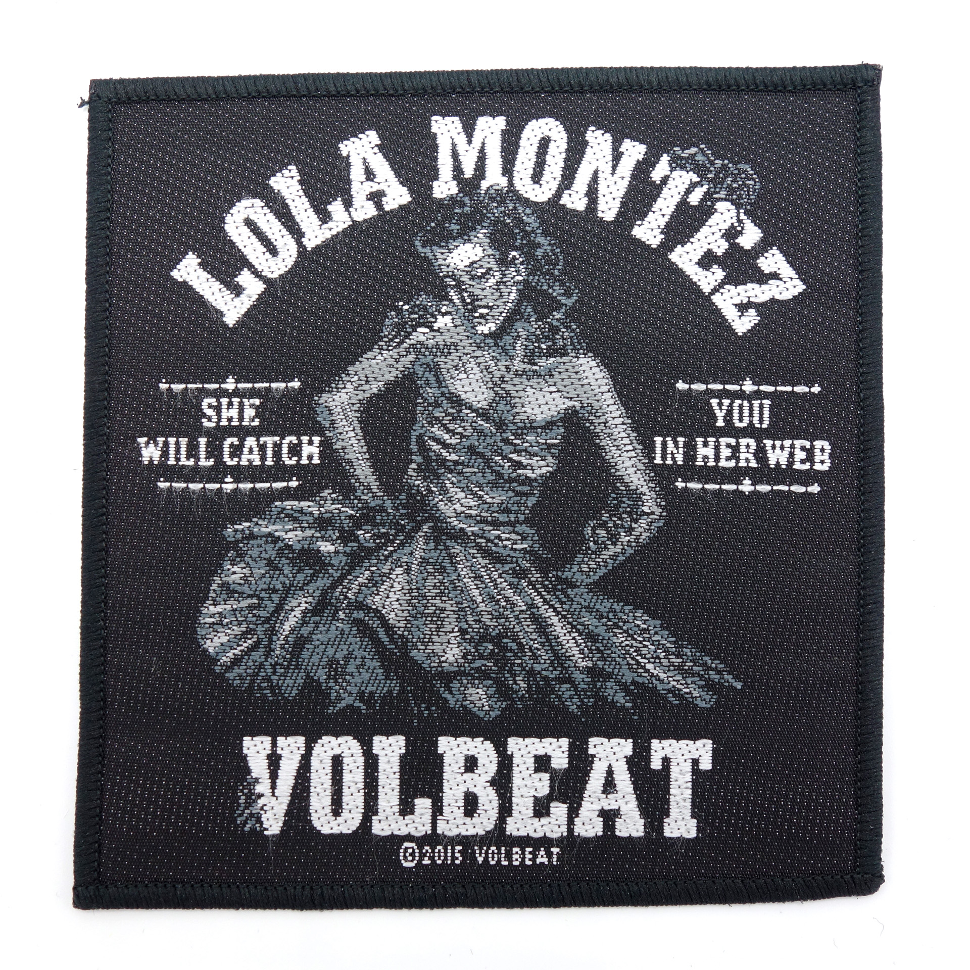 Band Patch Volbeat Lola Montez Aufnäher