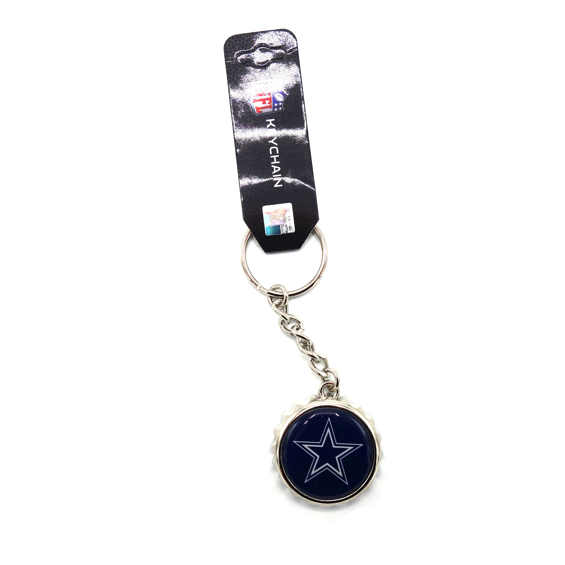 NFL Kronkorken Schlüsselanhänger Dallas Cowboys Flaschenöffner  
