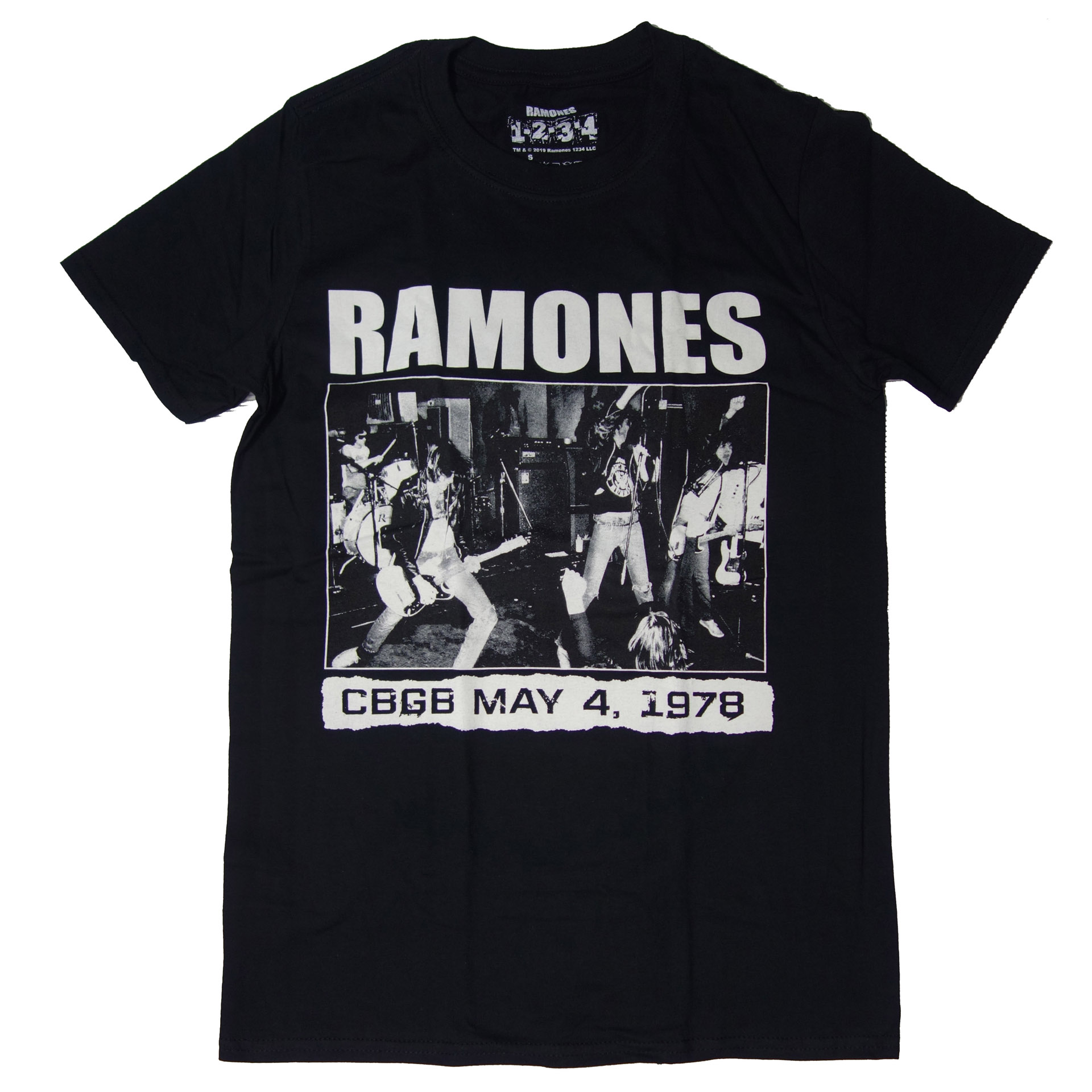 T-Shirt The Ramones CBGB May 4, 1978 