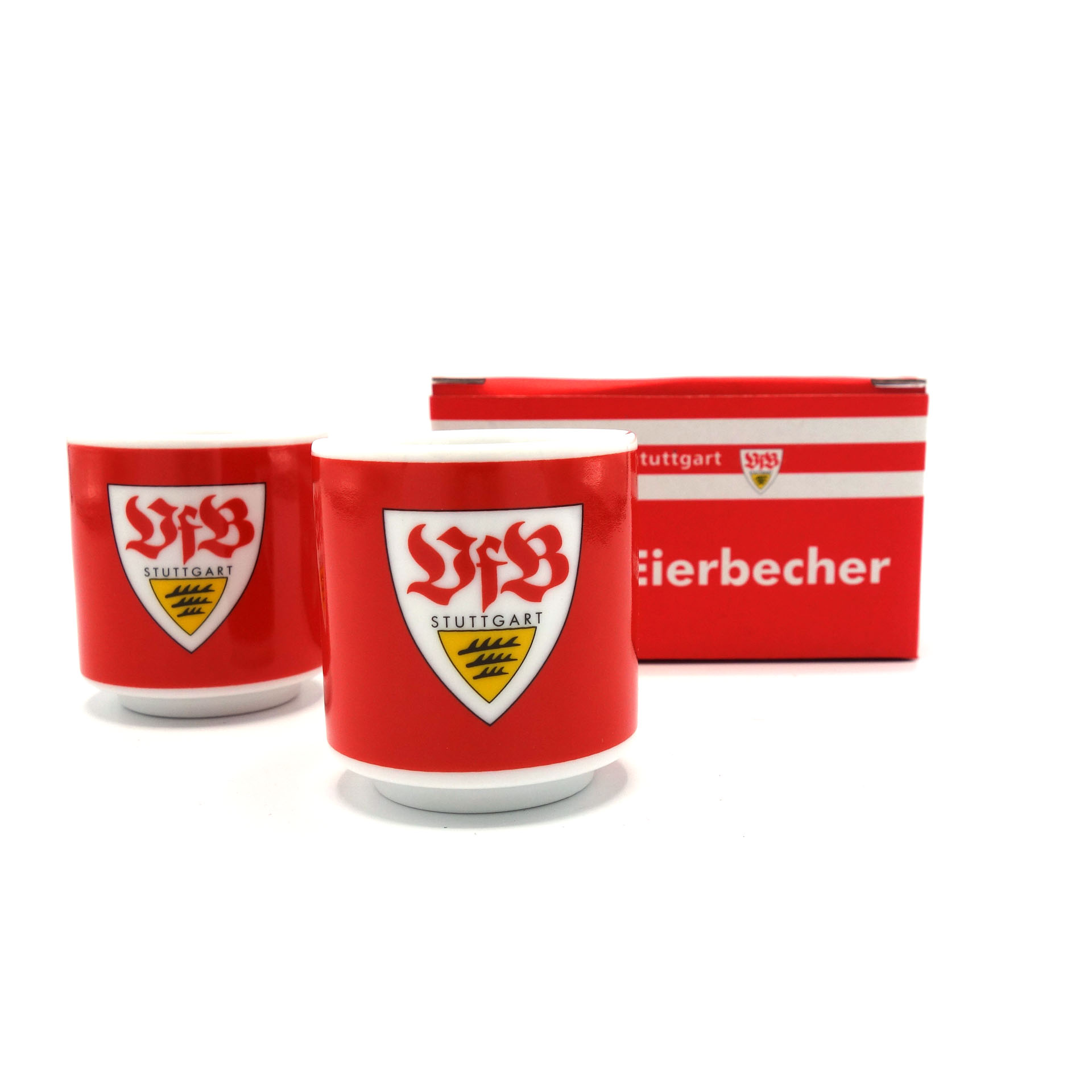 VfB Stuttgart Eierbecher Set 