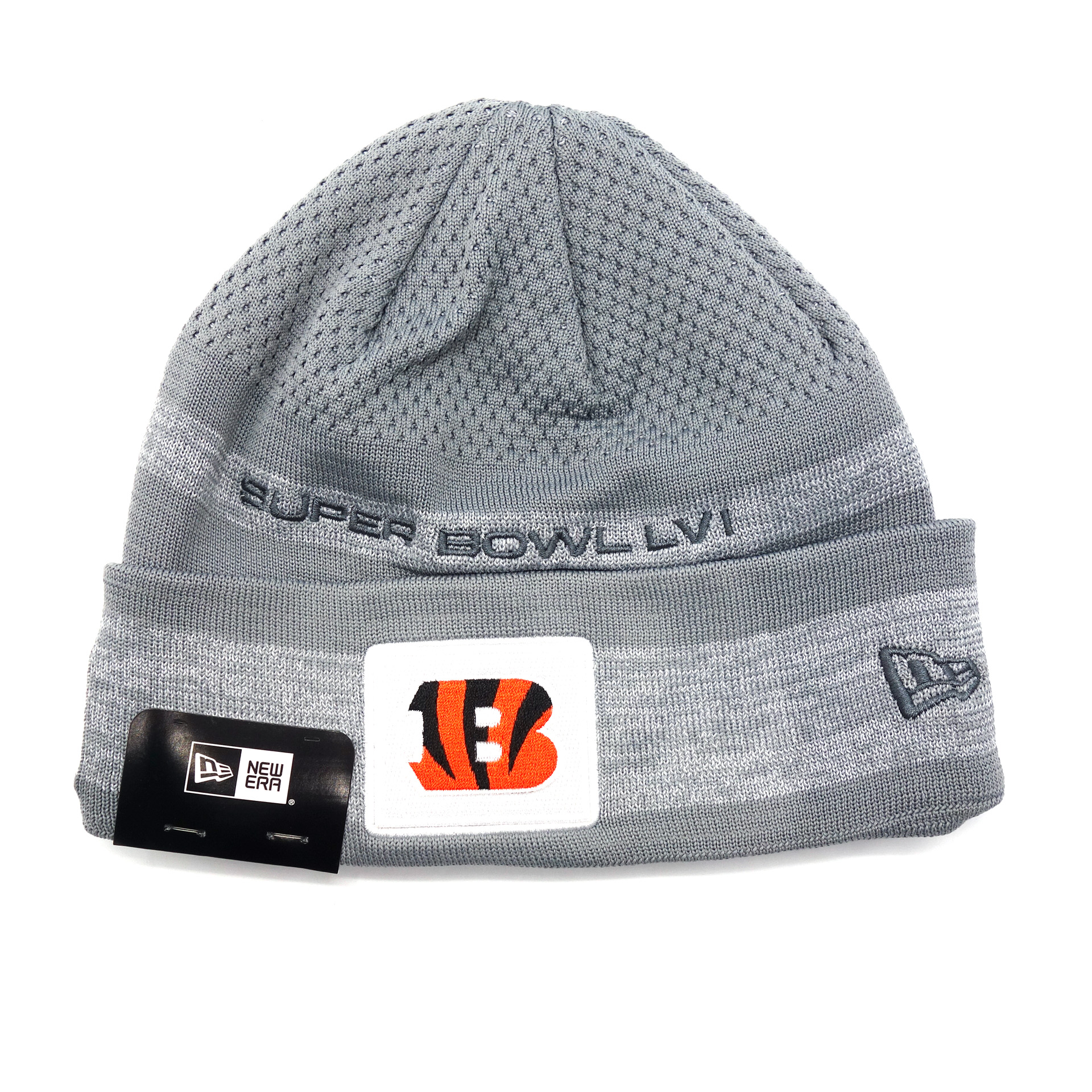 NFL Beanie Mütze Cincinnati Bengals Super Bowl LVI Tech Knit Neo   