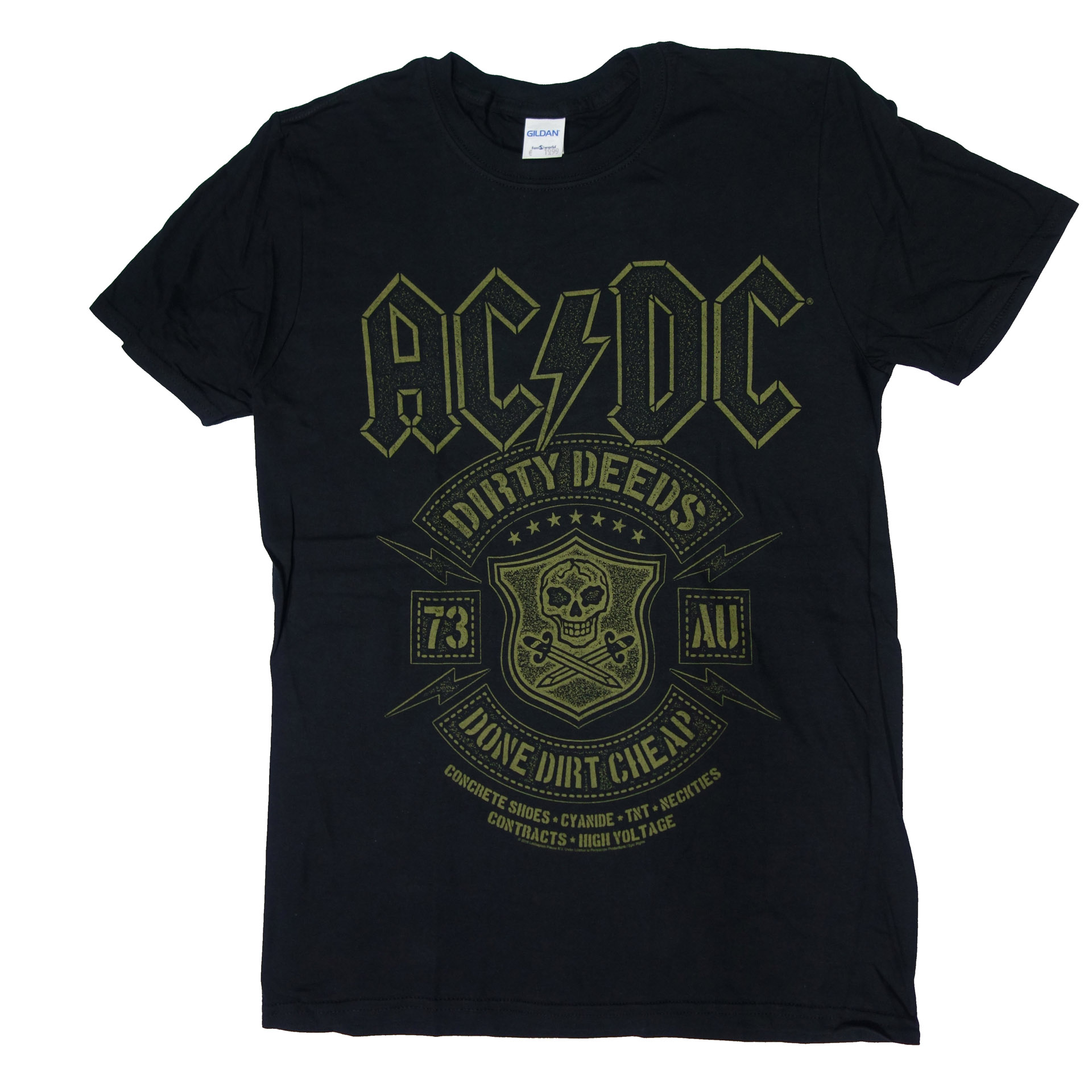 T-Shirt AC/DC Dirty Deed Done Dirt Cheap