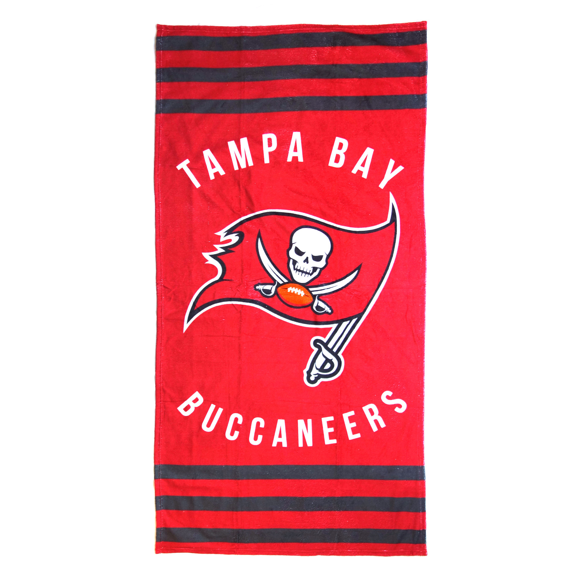 NFL Duschtuch Tampa Bay Buccaneers Streifen Beach Towel