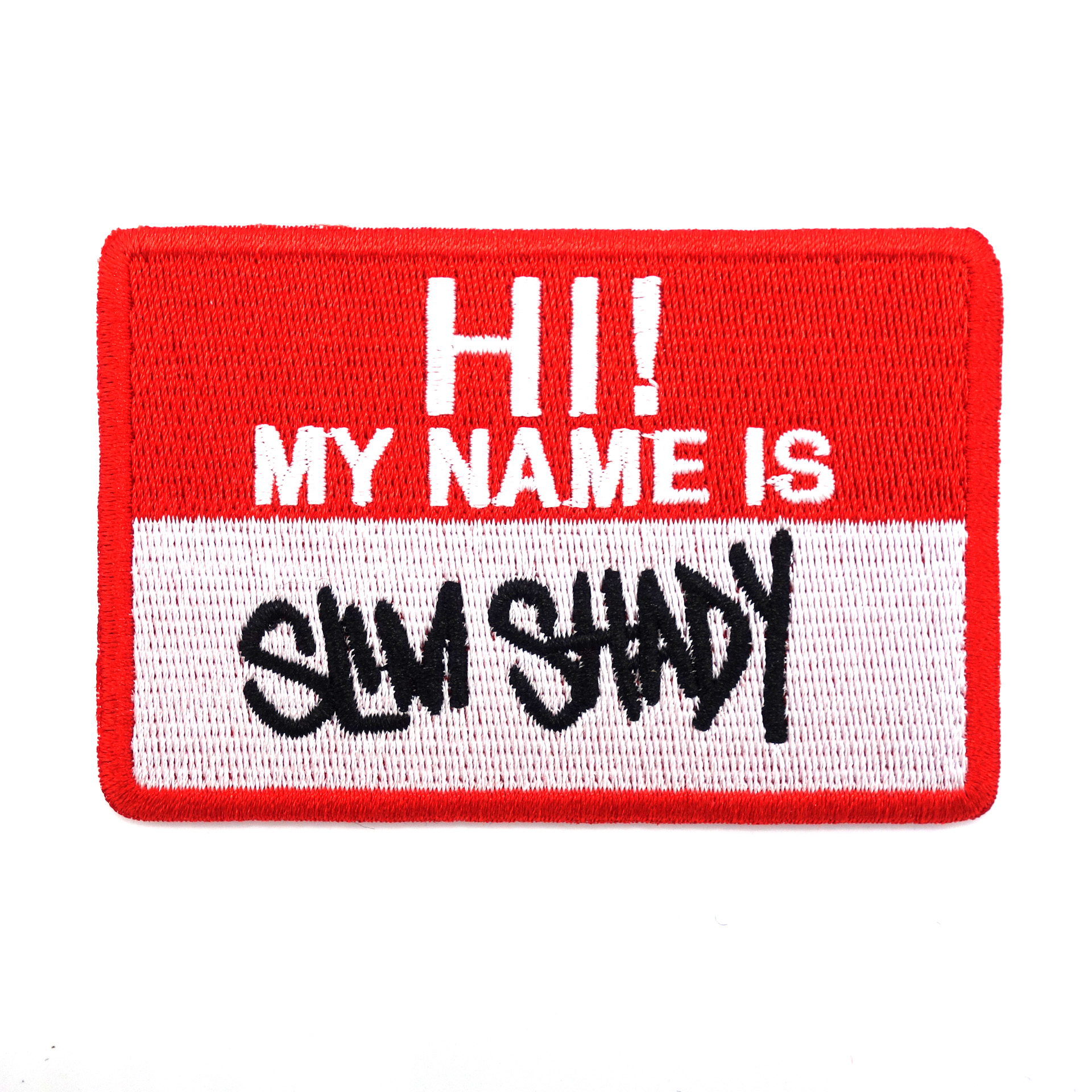 Patch Eminem Hi My Name Is Slim Shady Aufnäher