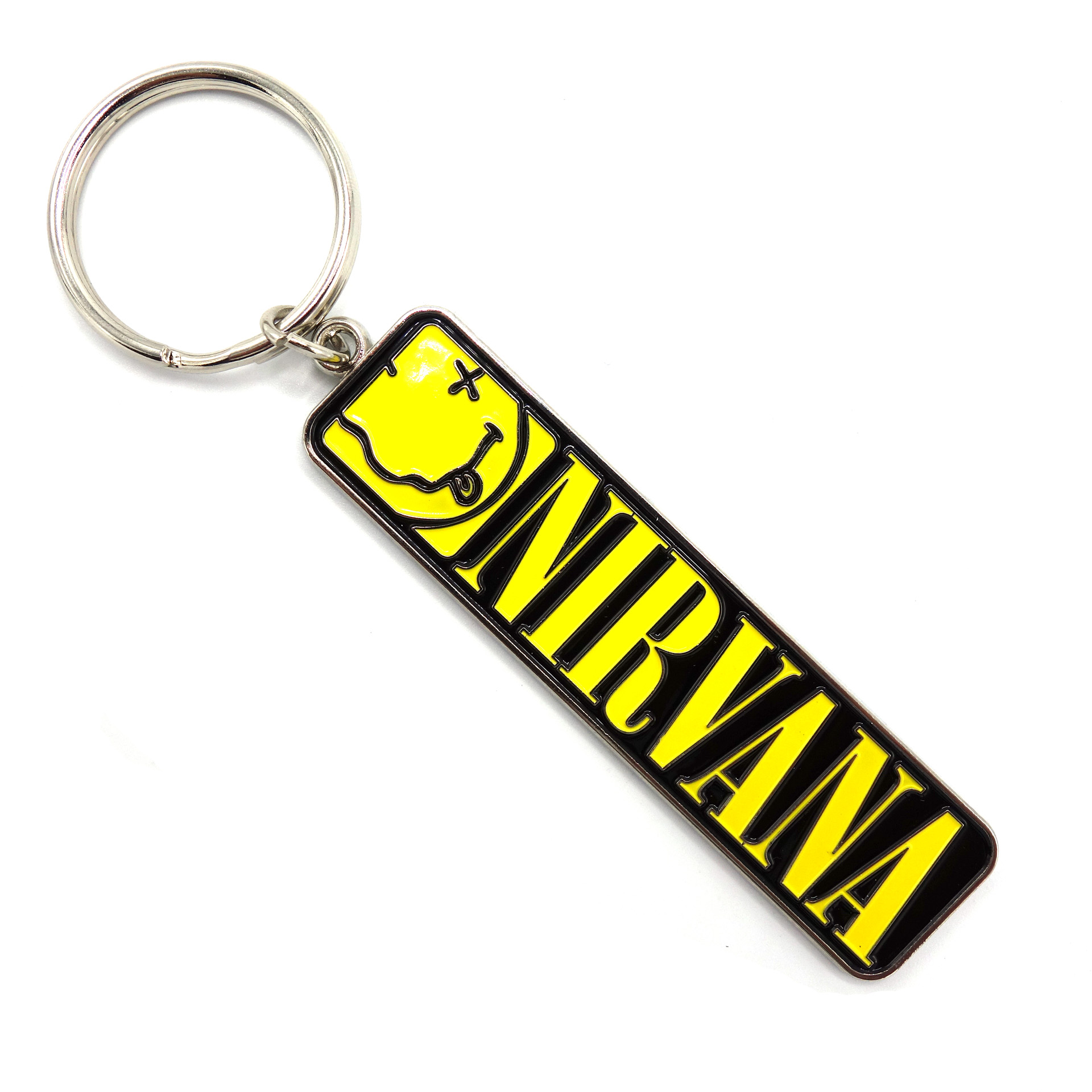 Nirvana Schlüsselanhänger Smiley 