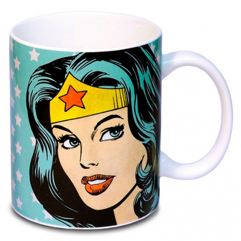 Wonder Woman Tasse Comics Retro
