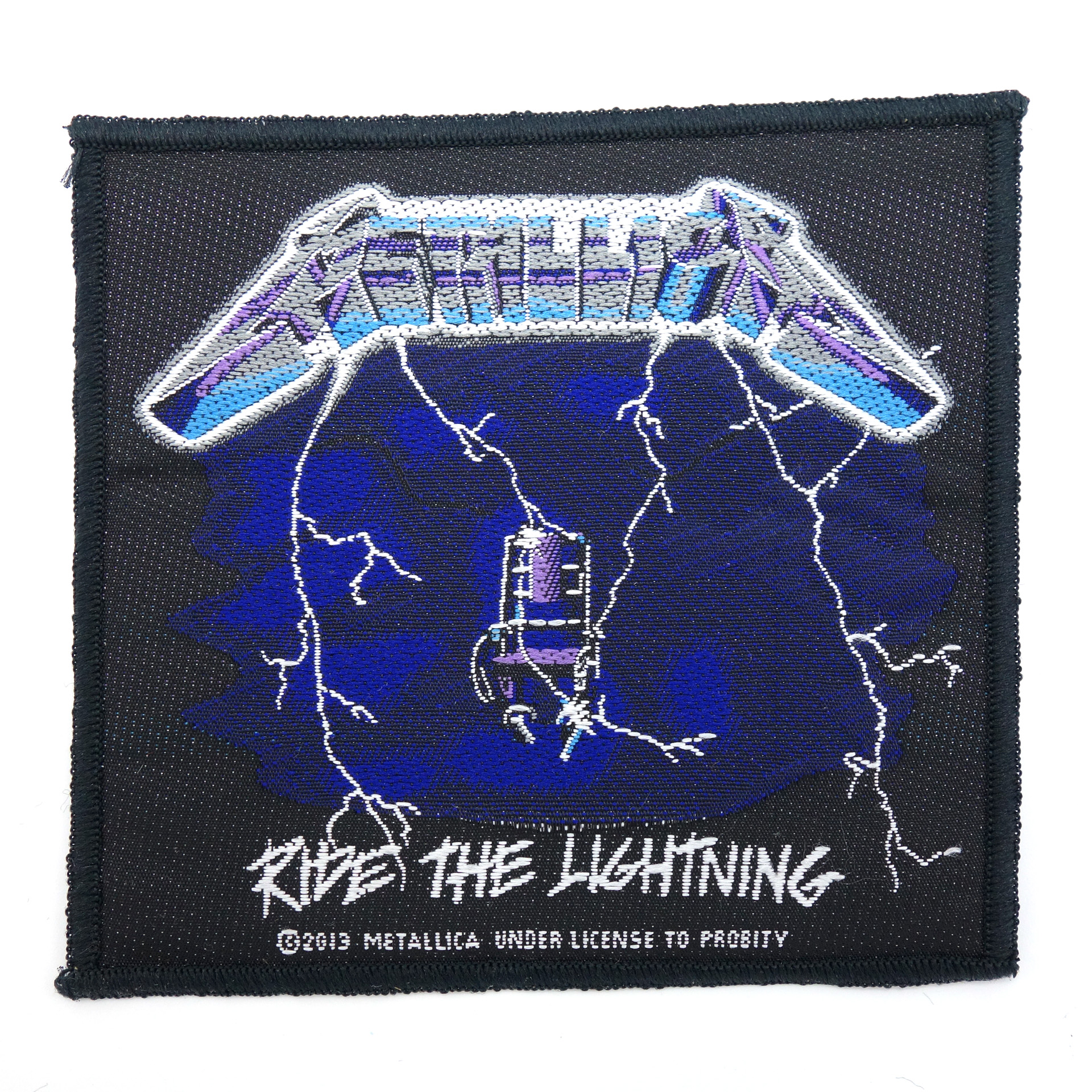 Band Patch Metallica Ride The Lightning Aufnäher