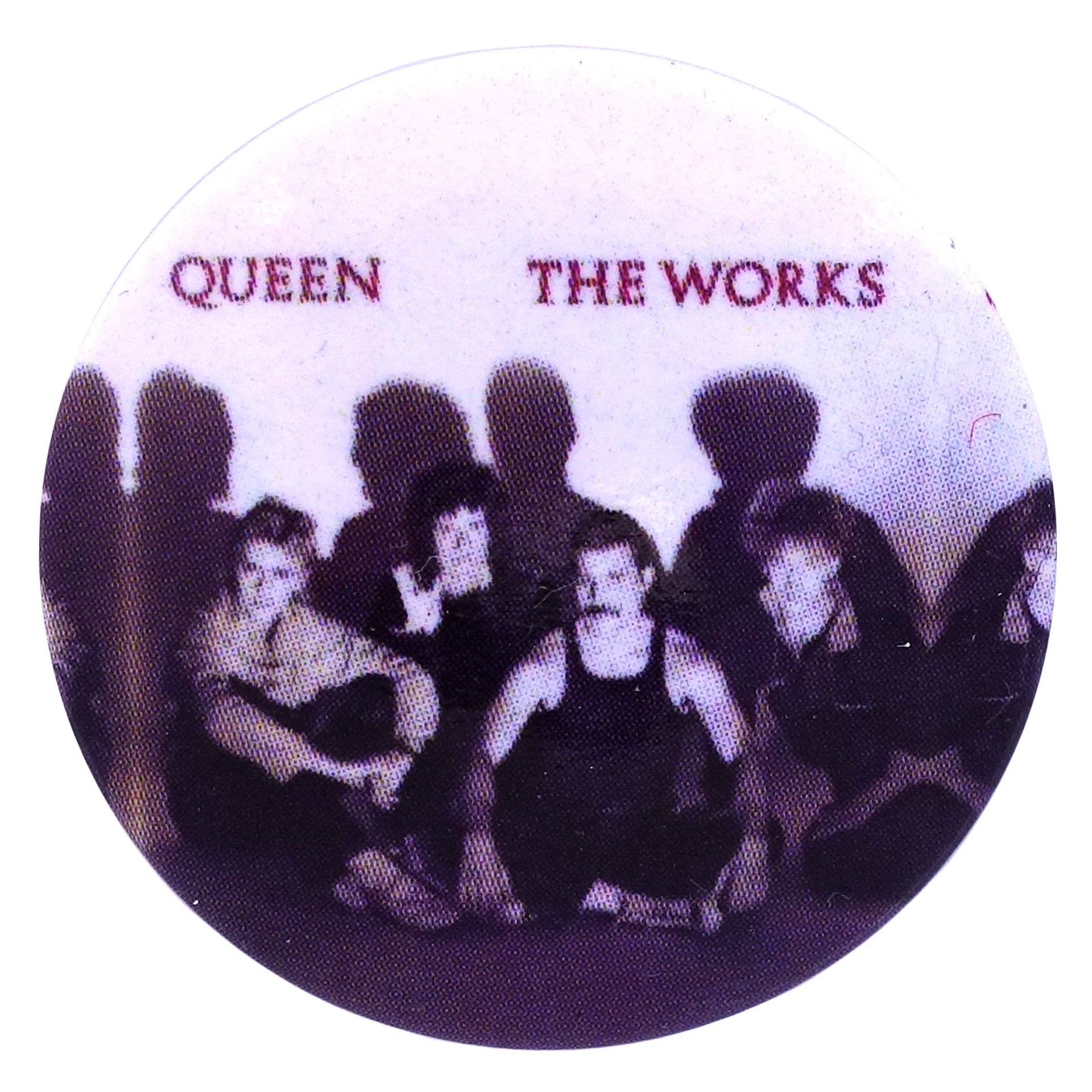 Queen Button The Works