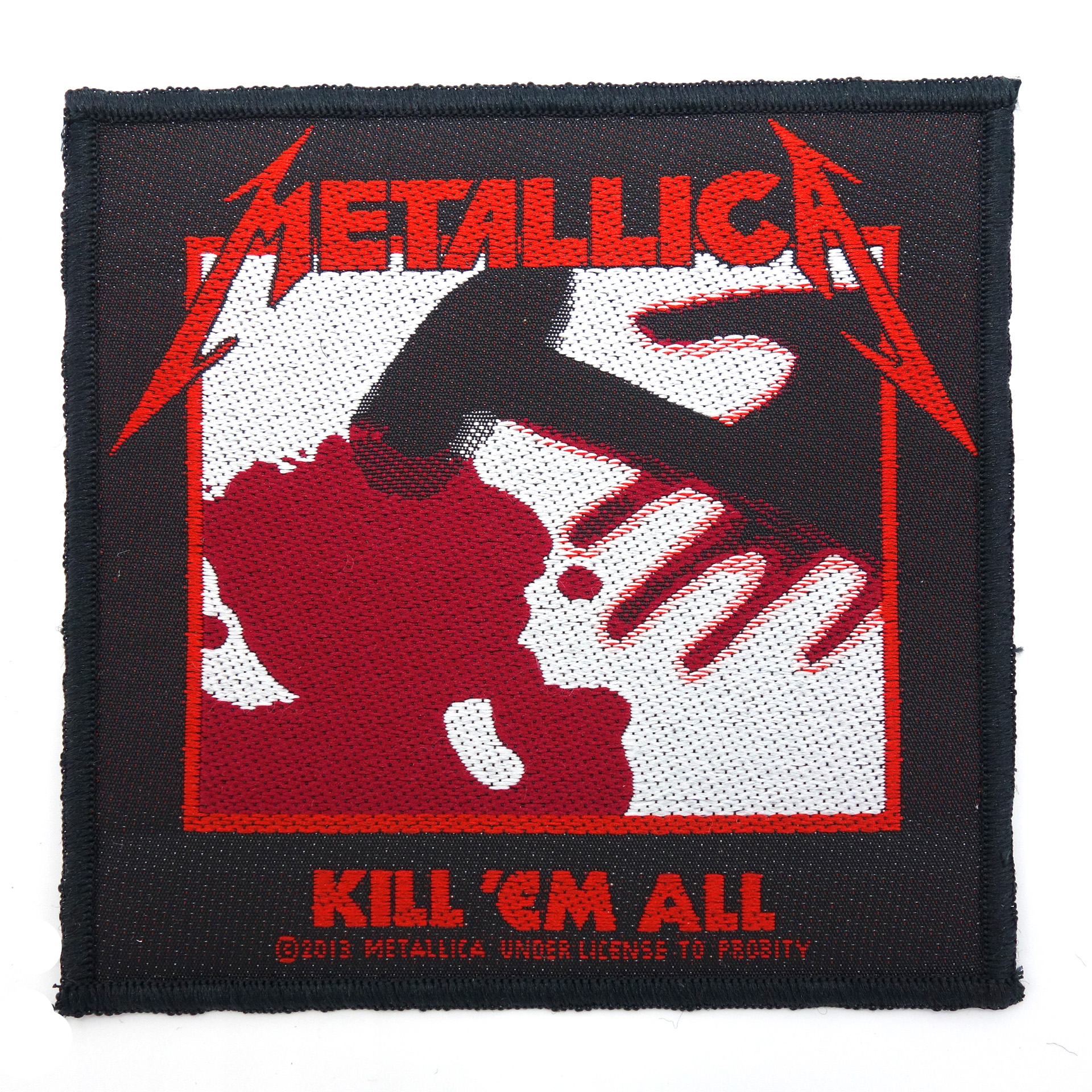 Band Patch Metallica Kill 'Em All Aufnäher