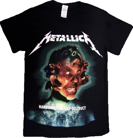 T-Shirt Metallica Hardwired