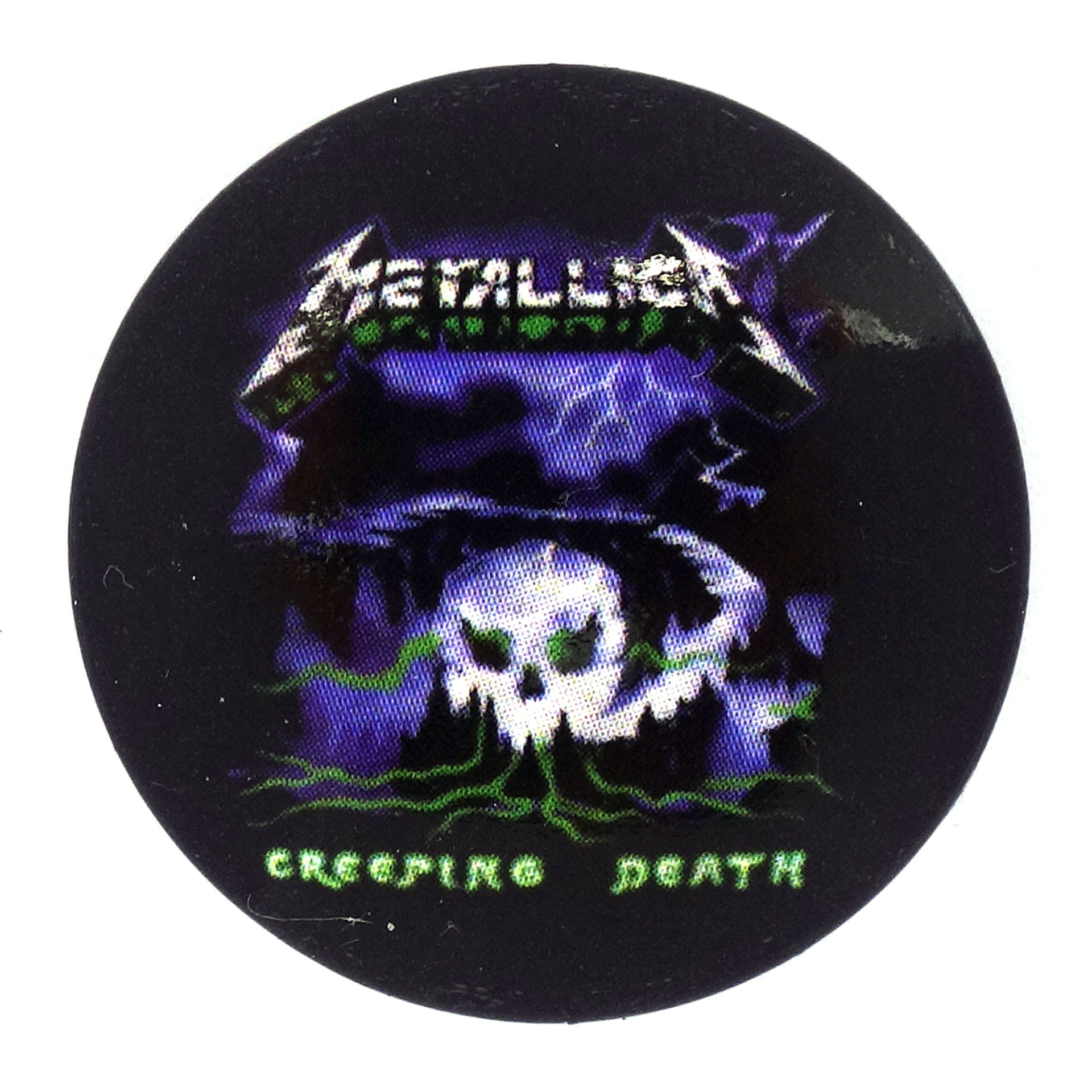 Metallica Button Creeping Death
