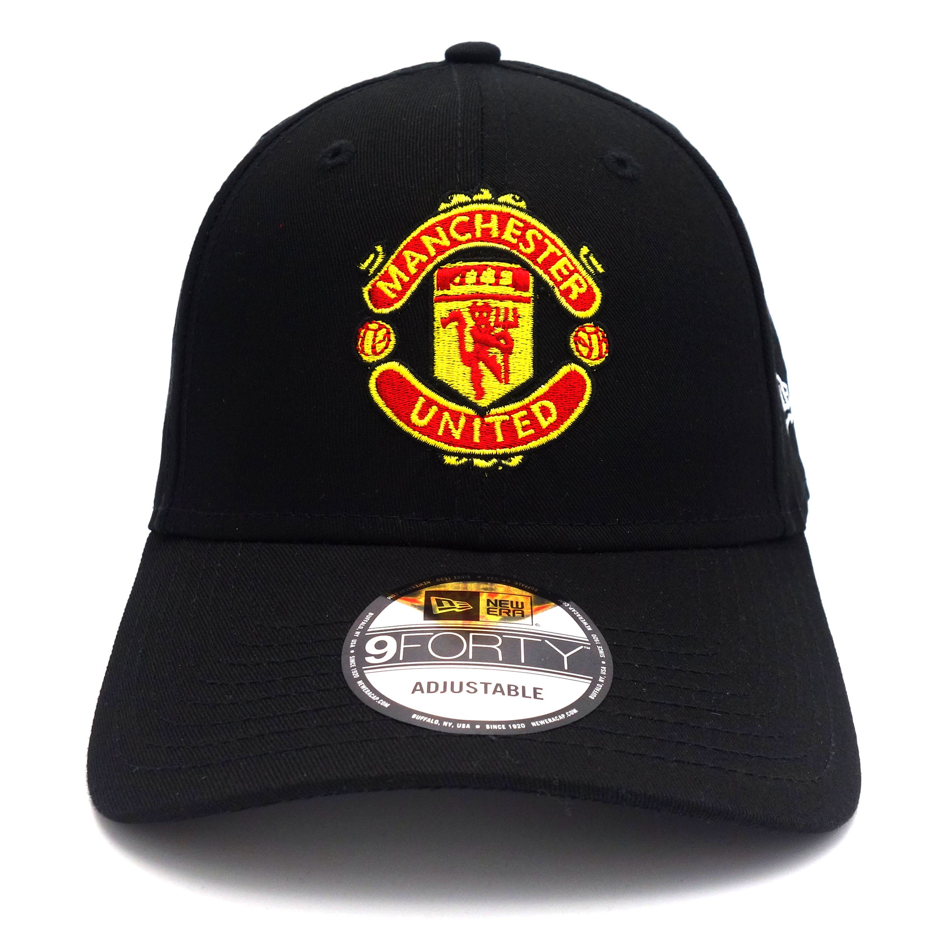 Manchester United New Era 9Forty Cap Logo Schwarz