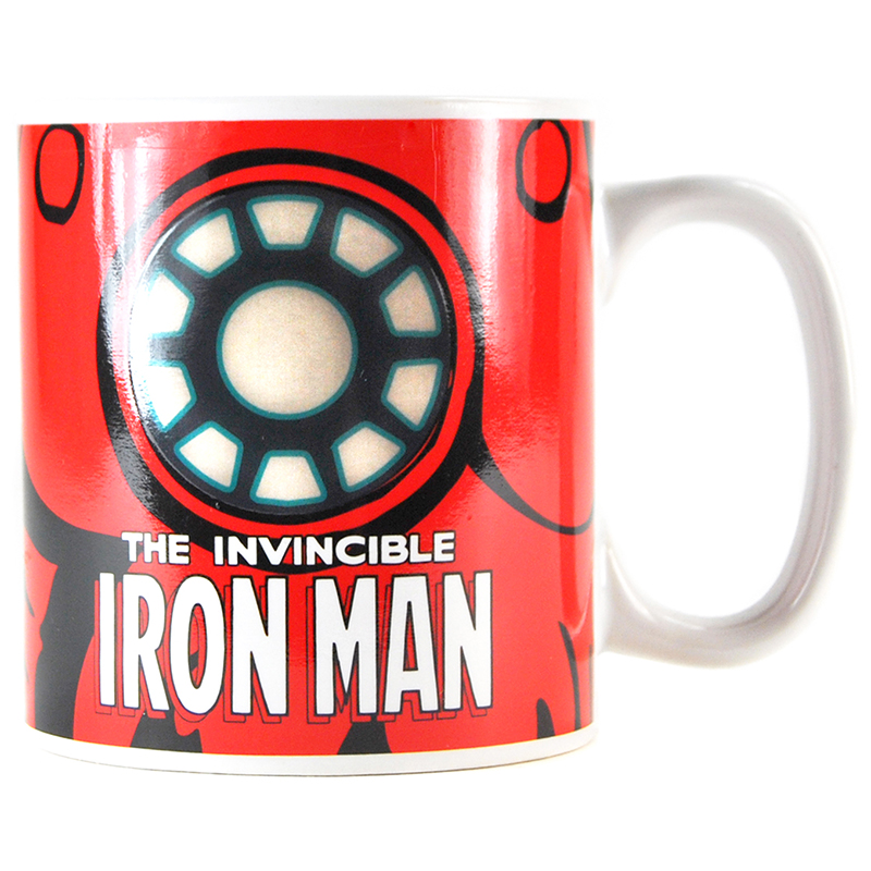 Iron Man "Heat Changing Mug"  Tasse Becher Marvel 
