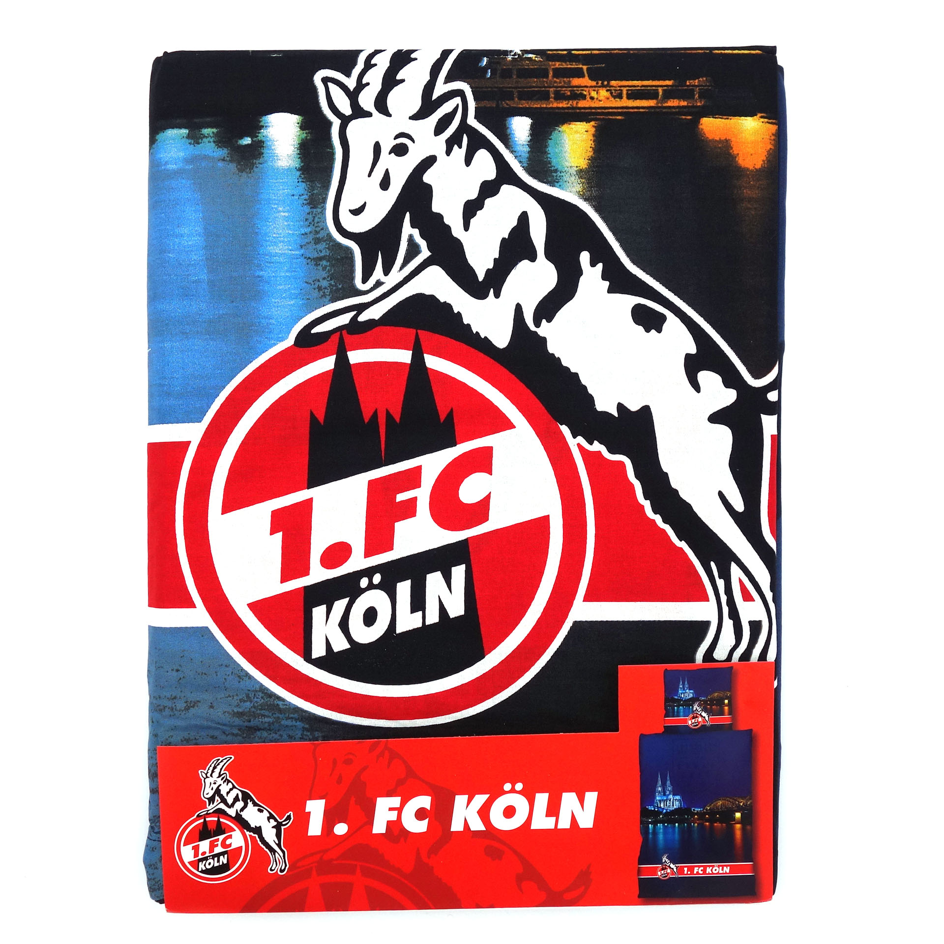 1.FC Köln Bettwäsche Dom Bei Nacht