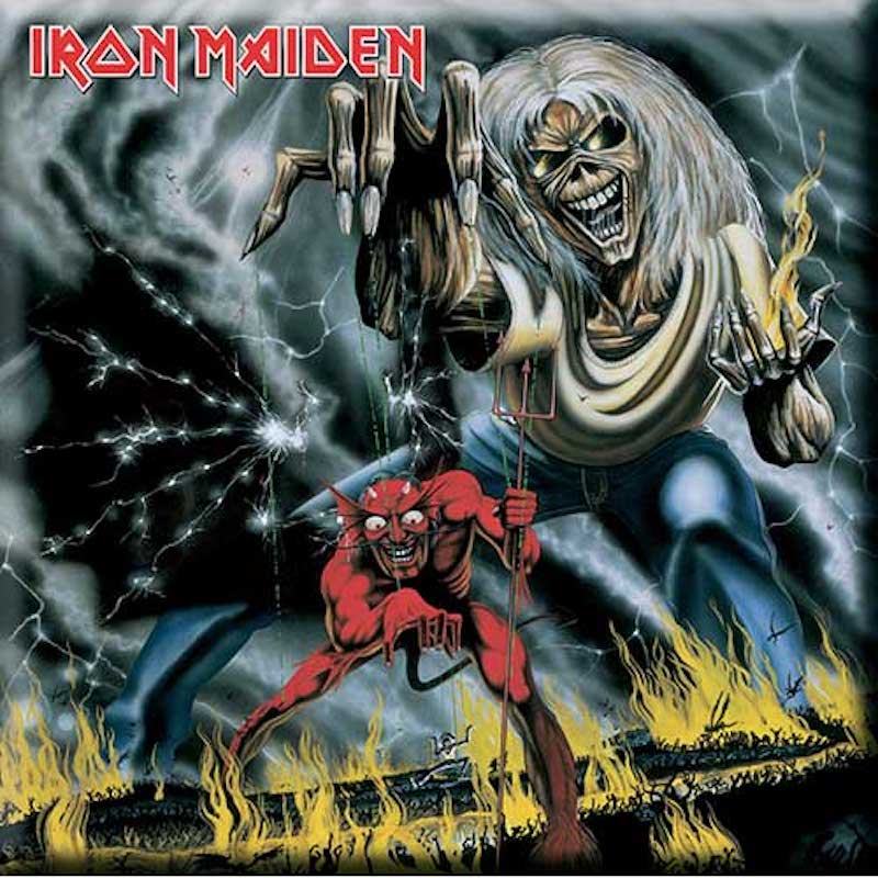 Magnet Iron Maiden Number Of The Beast Kühlschrankmagnet